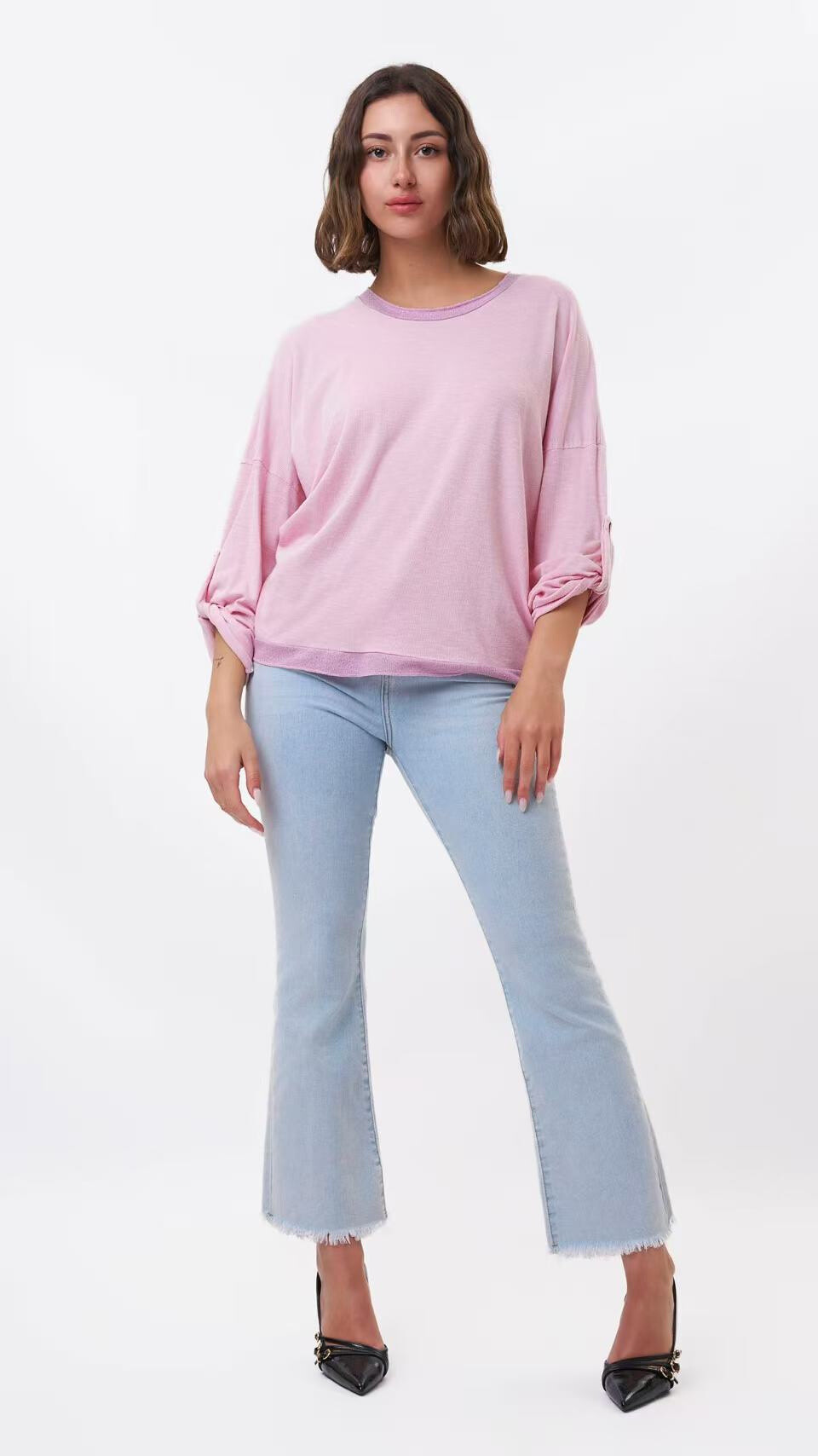 Grossiste S-VISION - T-shirt à manches longues avec bouton