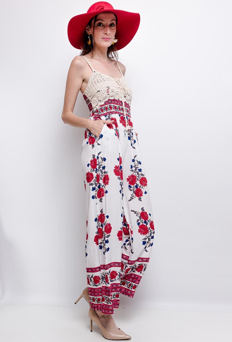 Wholesaler S.Z FASHION - Printed jumpsuit