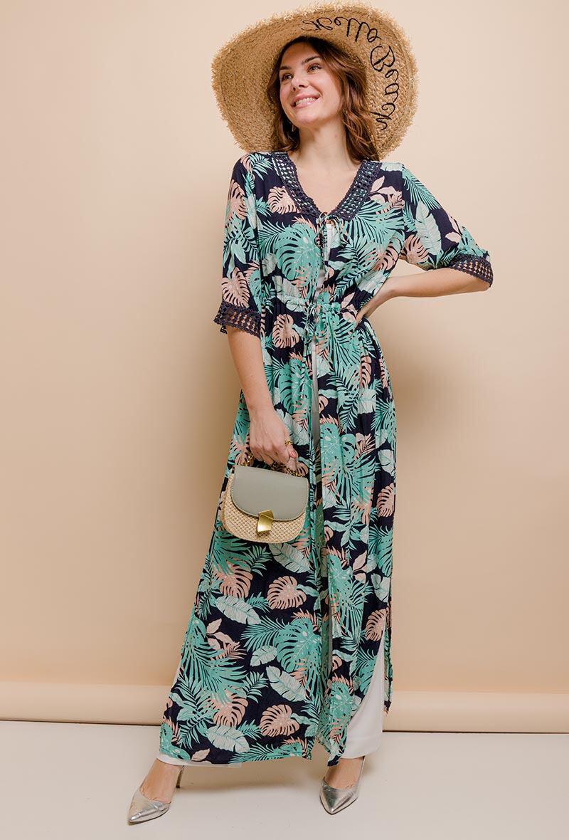 Wholesaler S.Z FASHION - Tropical kaftan
