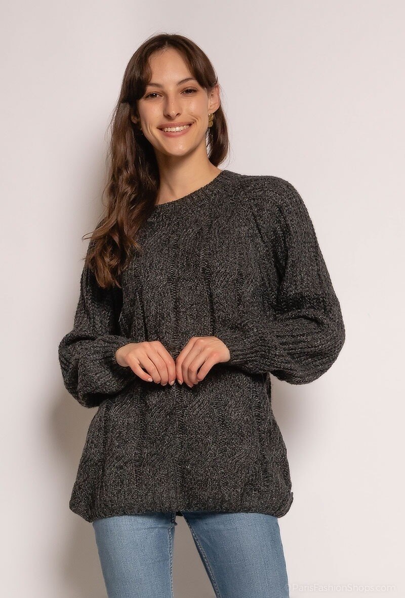 Wholesaler S.Z FASHION - Cable knit sweater