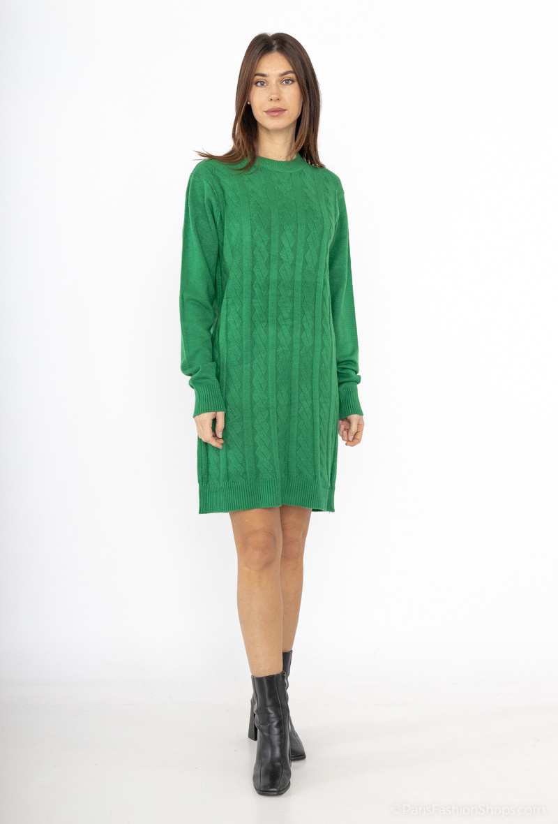 Wholesaler S.Z FASHION - Long sleeve sweater dress