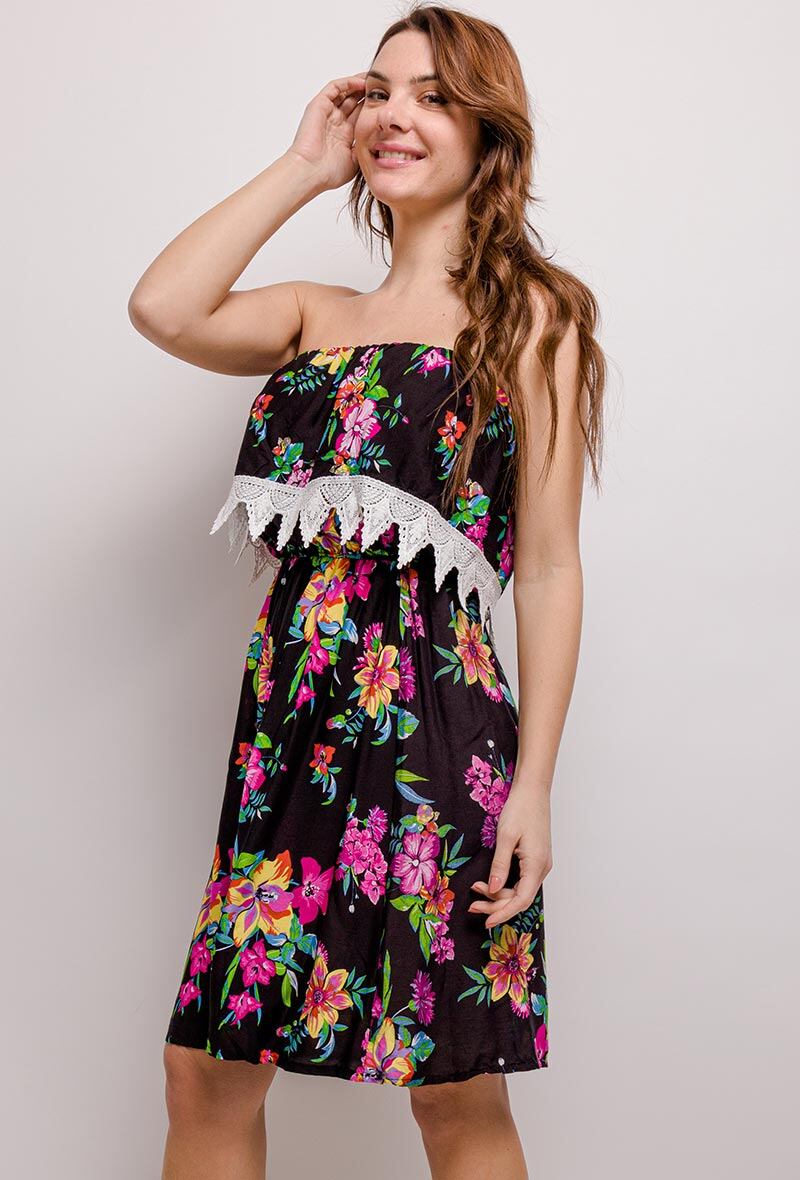 Wholesaler S.Z FASHION - Floral dress