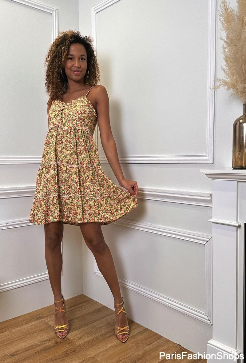 Wholesaler S.Z FASHION - Dress with flower print