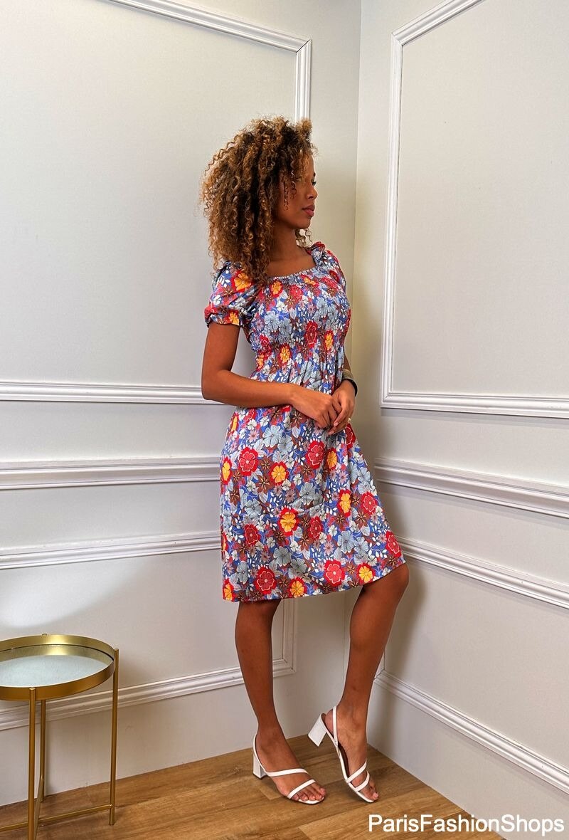 Wholesaler S.Z FASHION - Dress with flower print