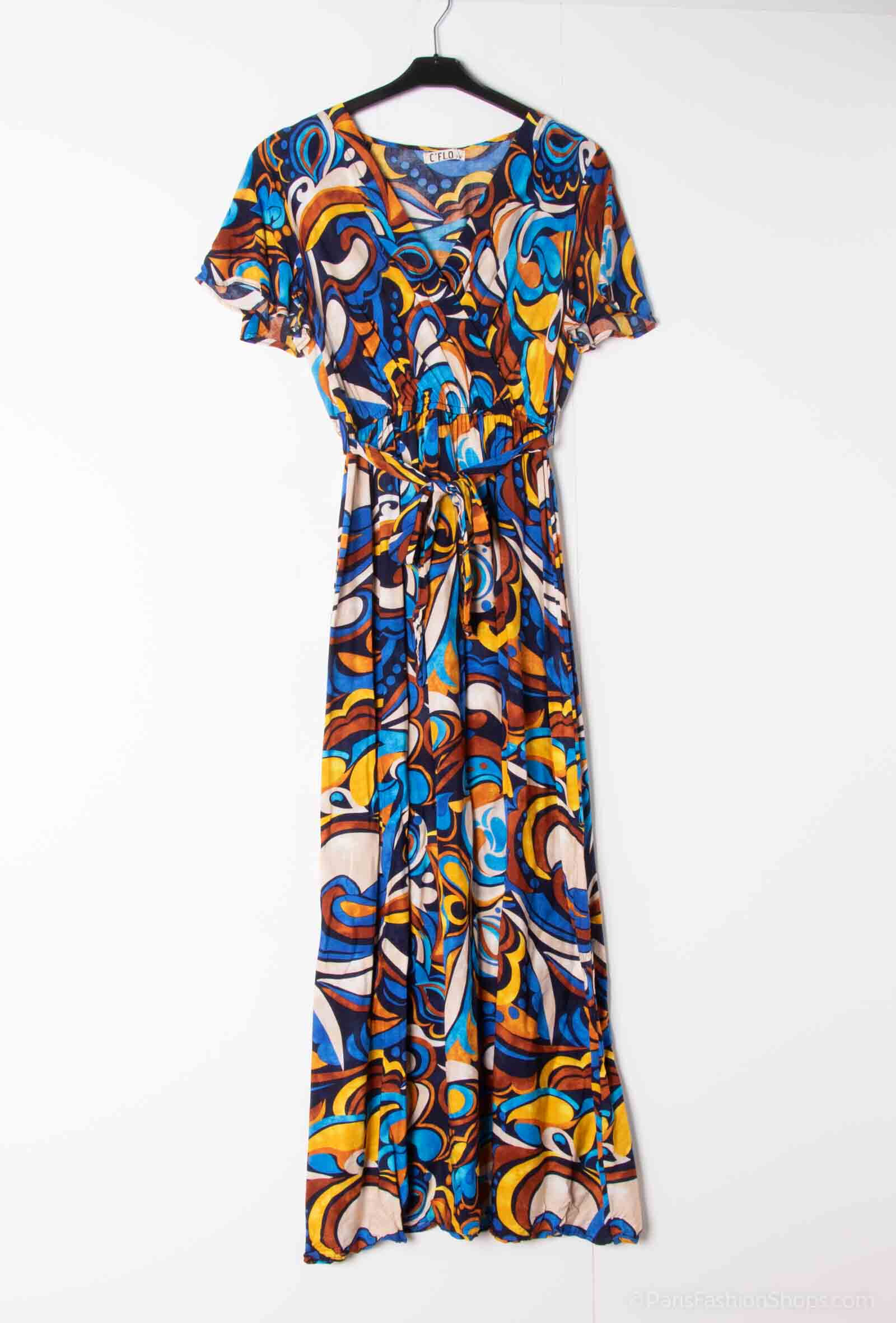 Wholesaler S.Z FASHION - Long print dress