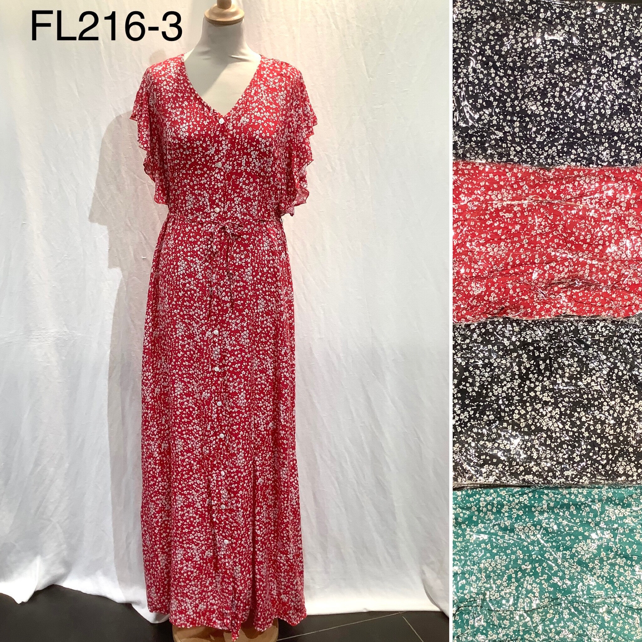 Wholesaler S.Z FASHION - Long patterned dress