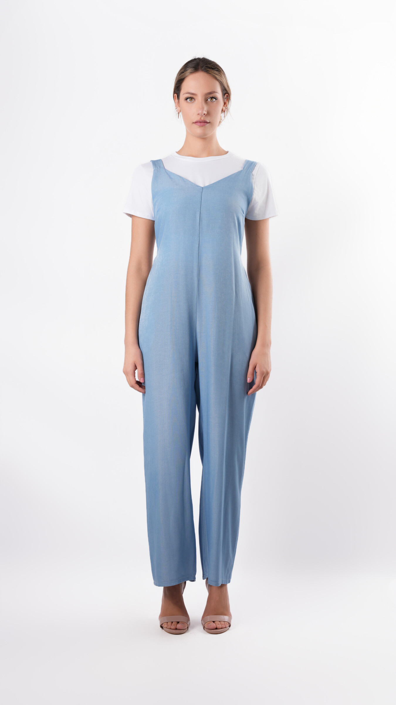 Grossiste Saeni - Ensemble femme jean avec t-shirt