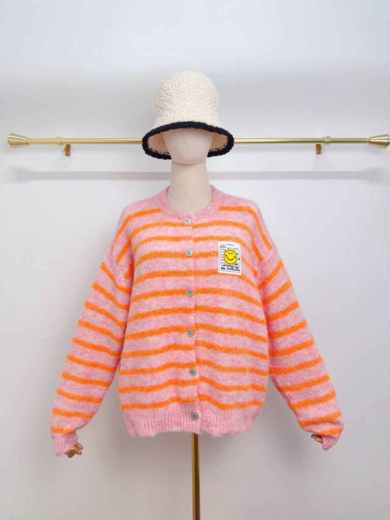 Großhändler Saison du vent - Gestreiftes Strickweste