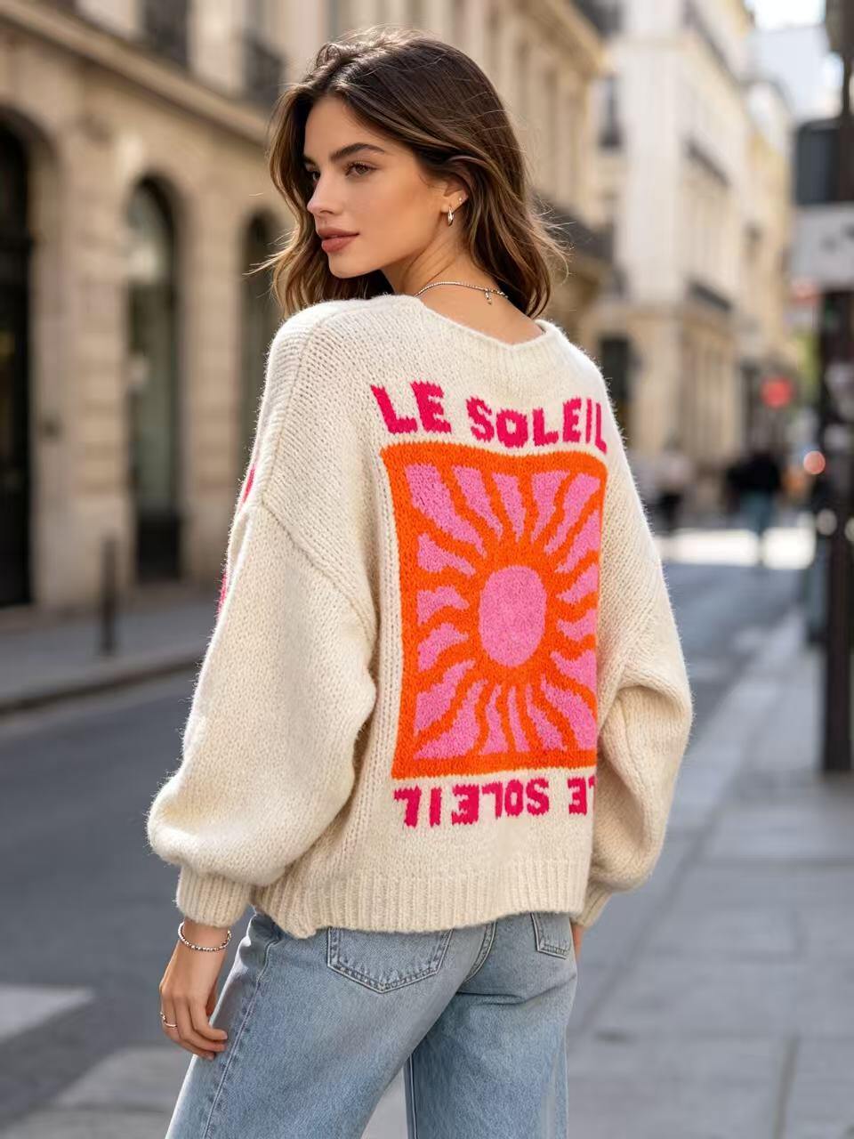 Grossiste Saison du vent - Cardigan en maille