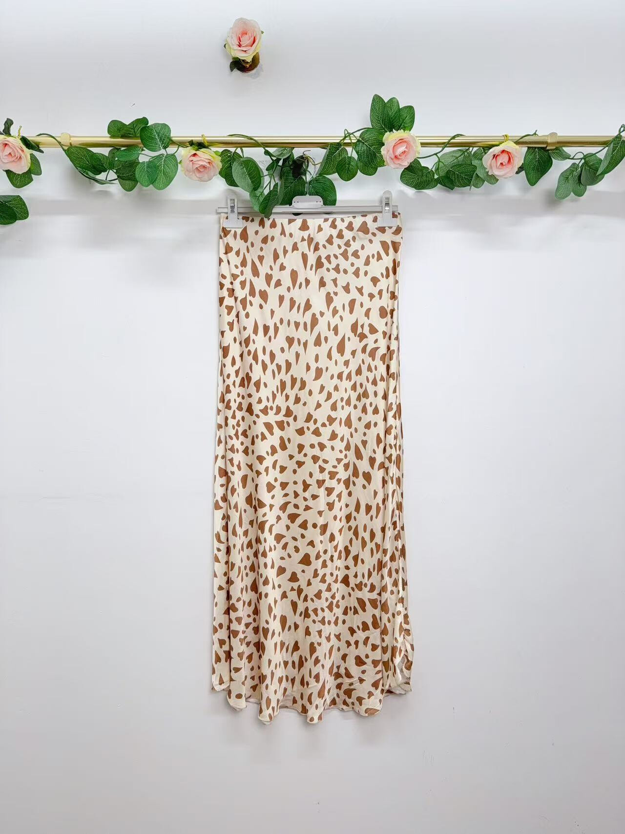Wholesaler Saison du vent - Heart Silk Skirt