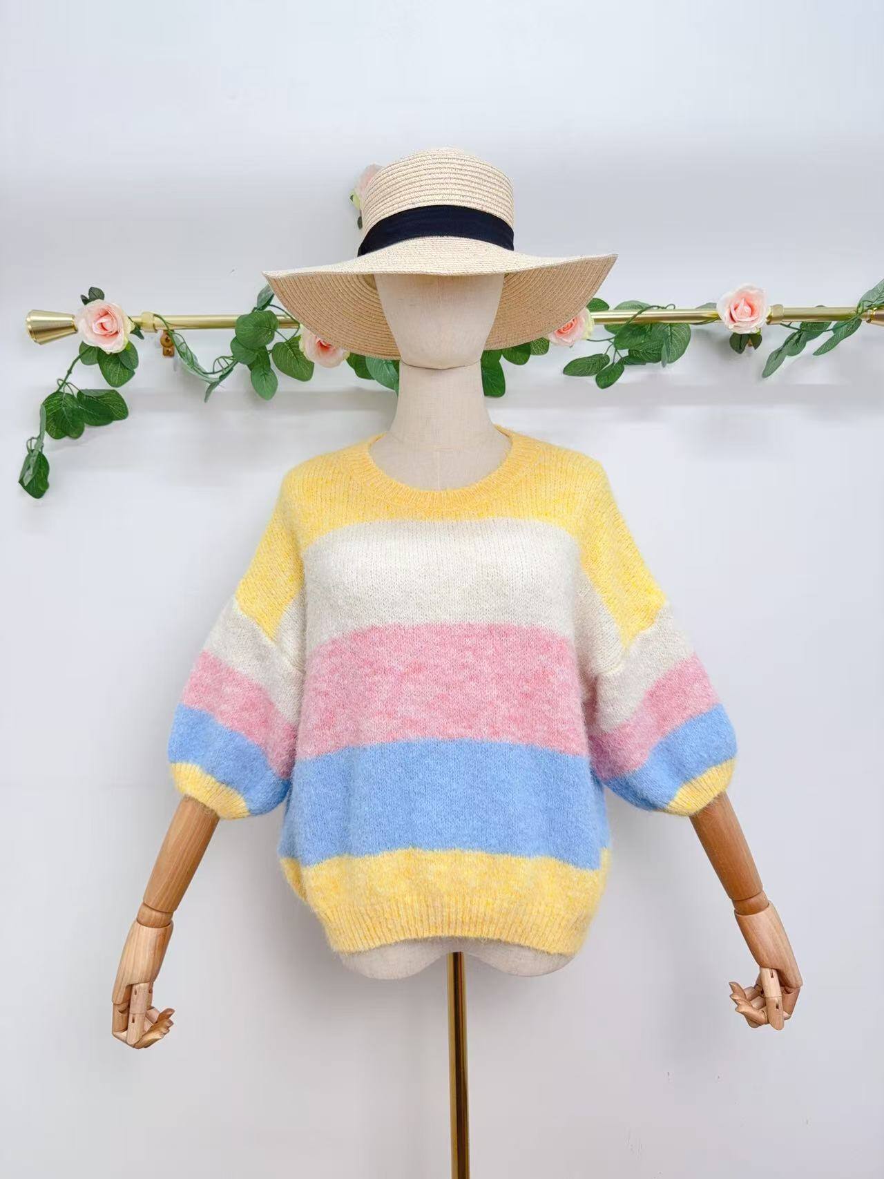 Großhändler Saison du vent - Kurzarm Pullover