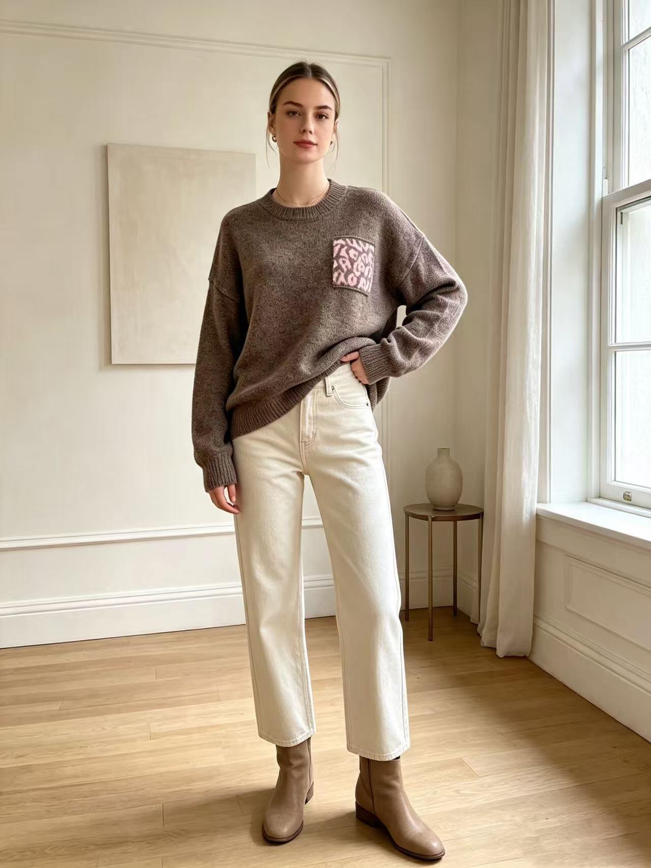 Grossiste Saison du vent - Pull en maille