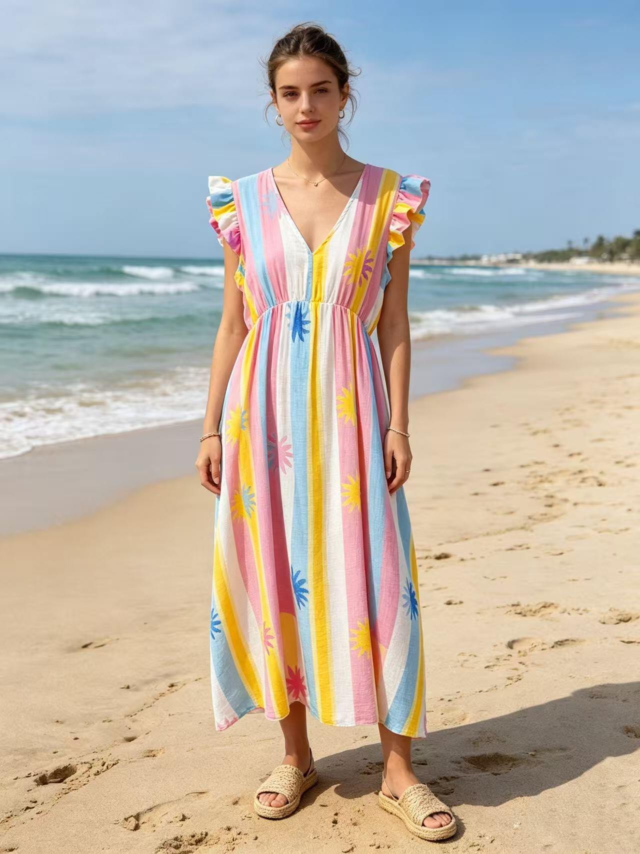 Großhändler Saison du vent - Langes Kleid