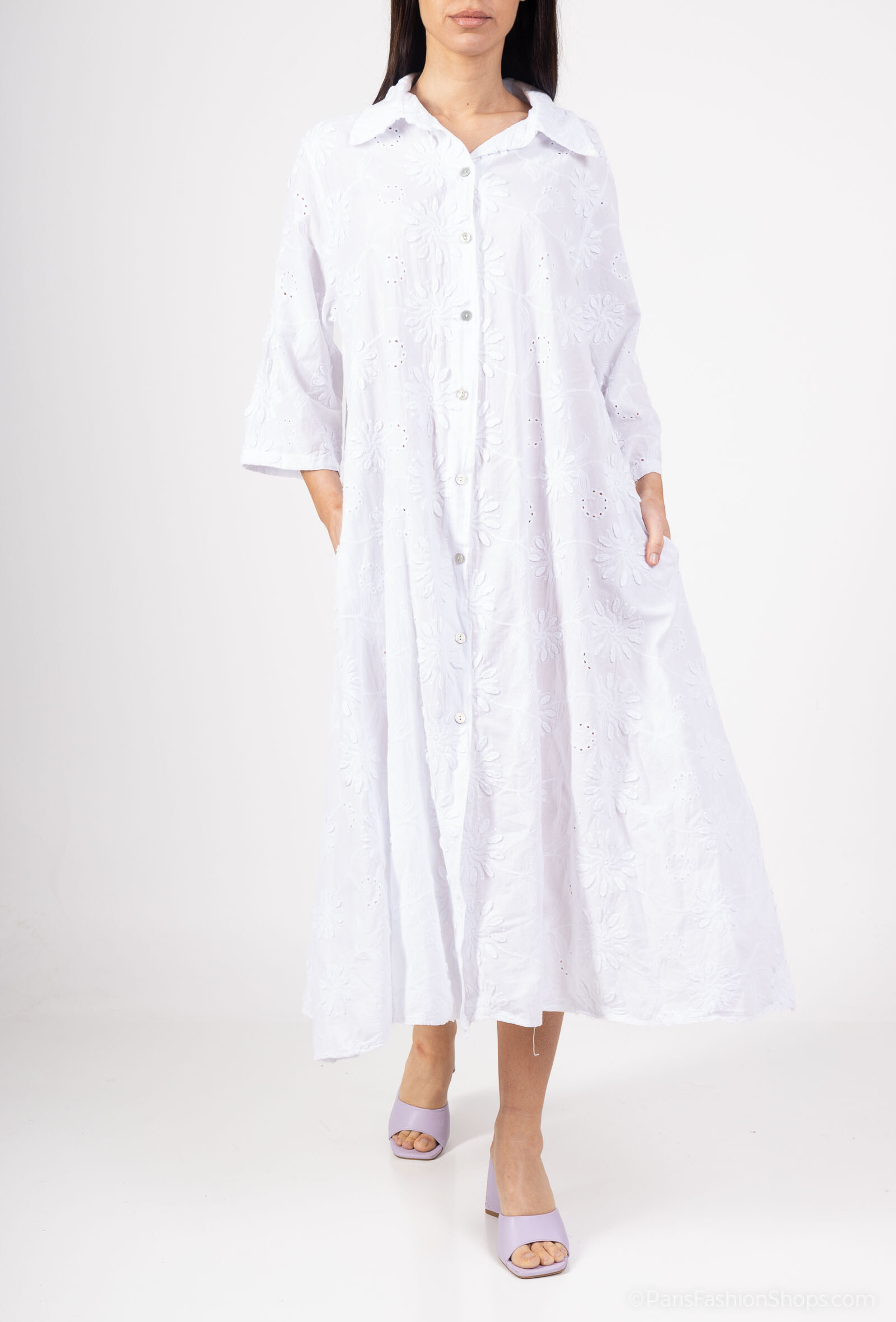 Wholesaler Saison du vent - Long shirt dress