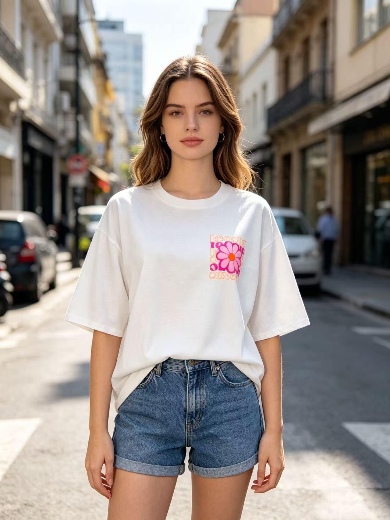 Wholesaler Saison du vent - ICONIC floral print T-shirt