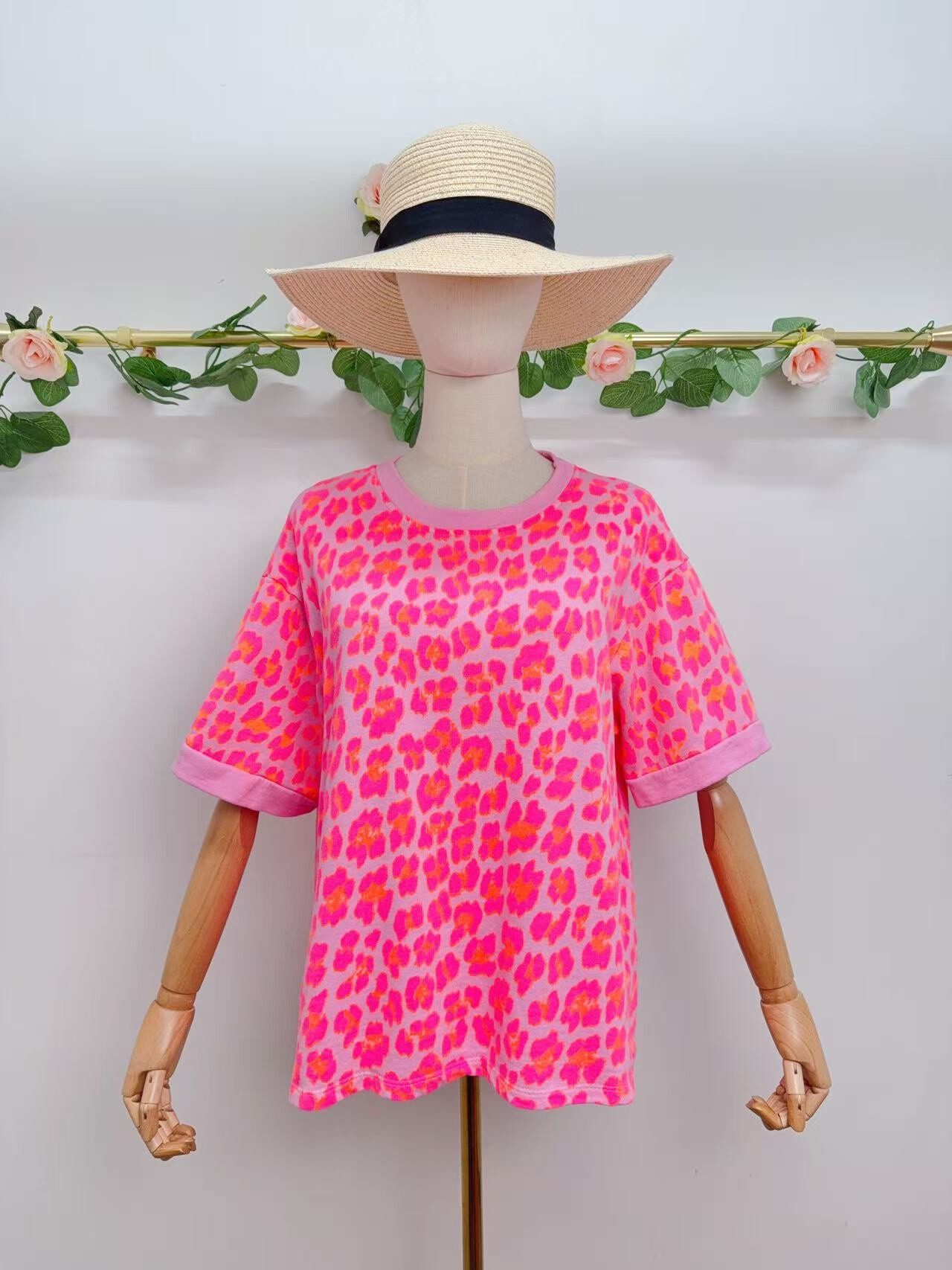 Mayorista Saison du vent - Impresión superior de leopardo de fluo