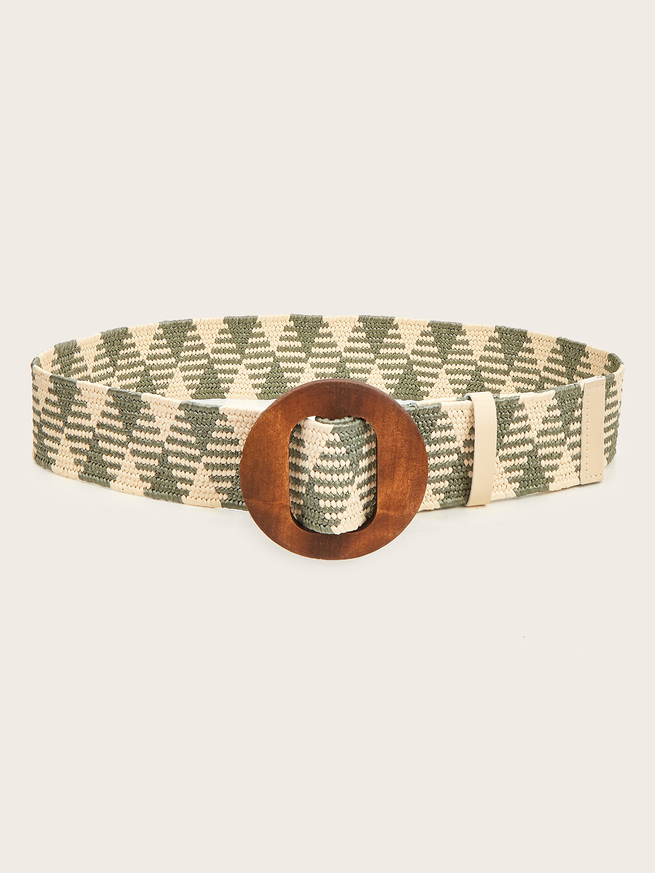 Wholesaler Sandy Paris - Elastic raffia belt with round buckle
