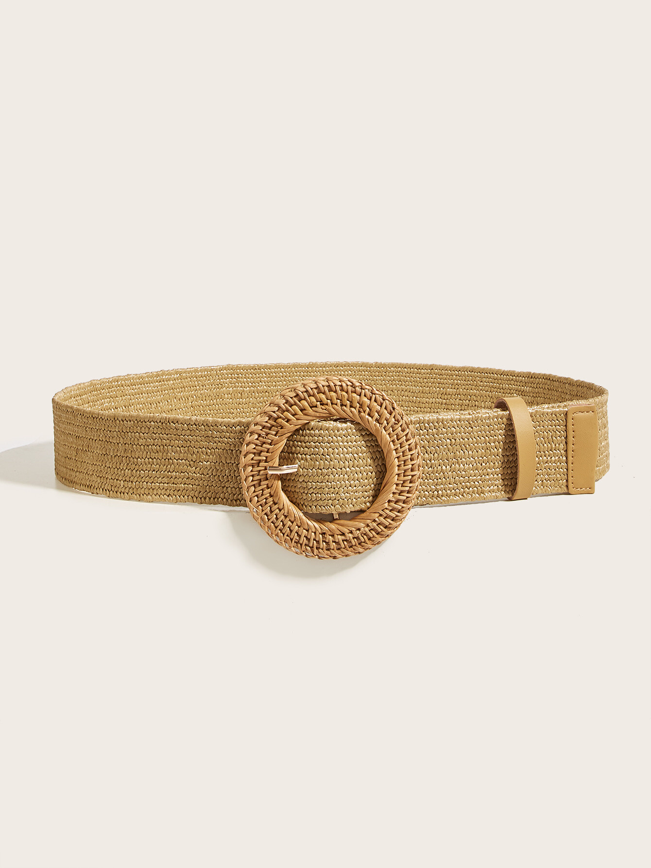 Grossiste Sandy Paris - Ceinture élastique raphia avec boucle