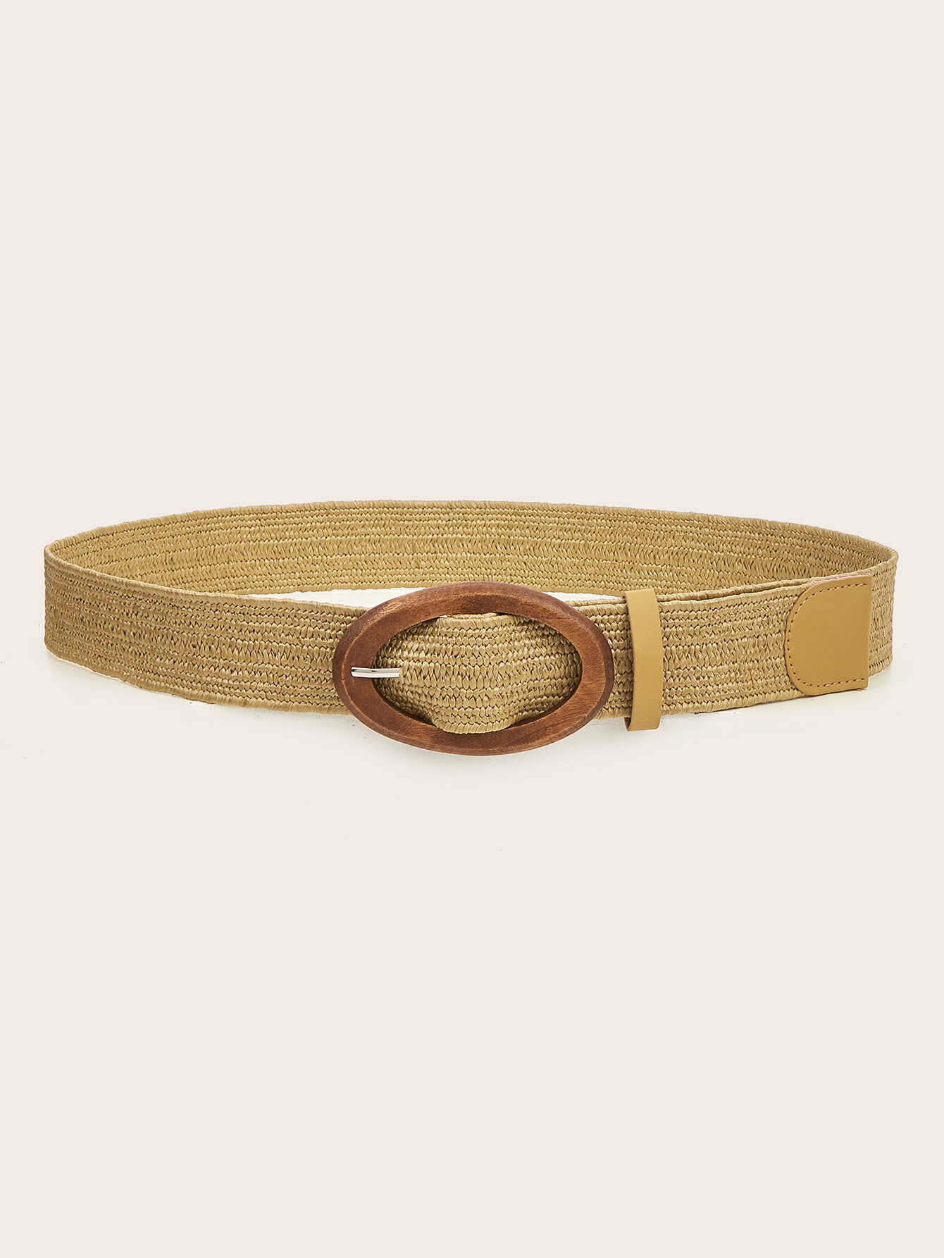 Grossiste Sandy Paris - Ceinture élastique raphia avec boucle rond