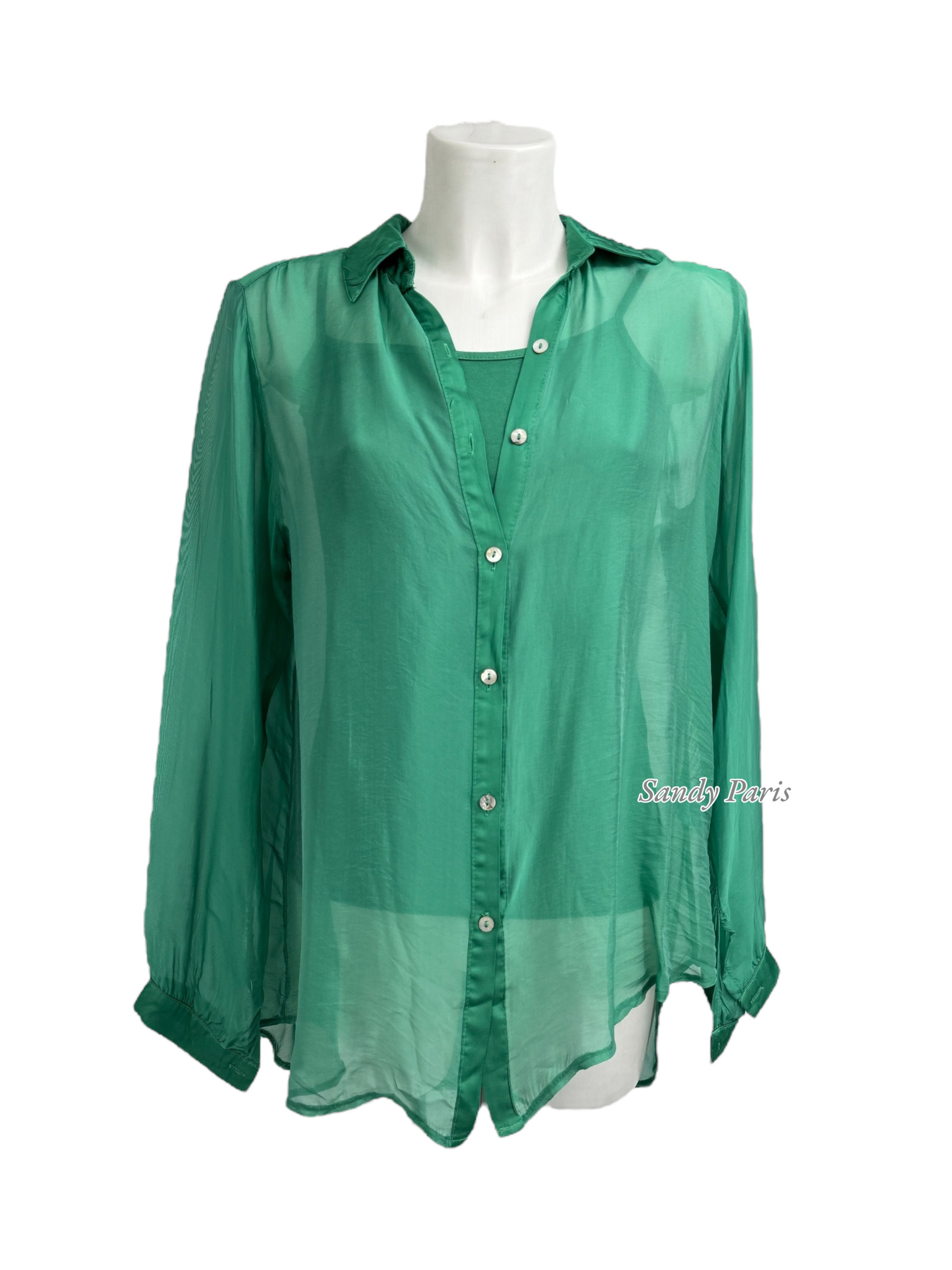 Grossista Sandy Paris - Camicia di seta