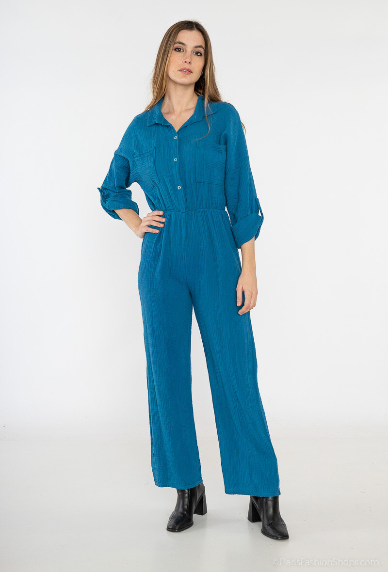 Wholesaler Sandy Paris - Gaze cotton shirt combination