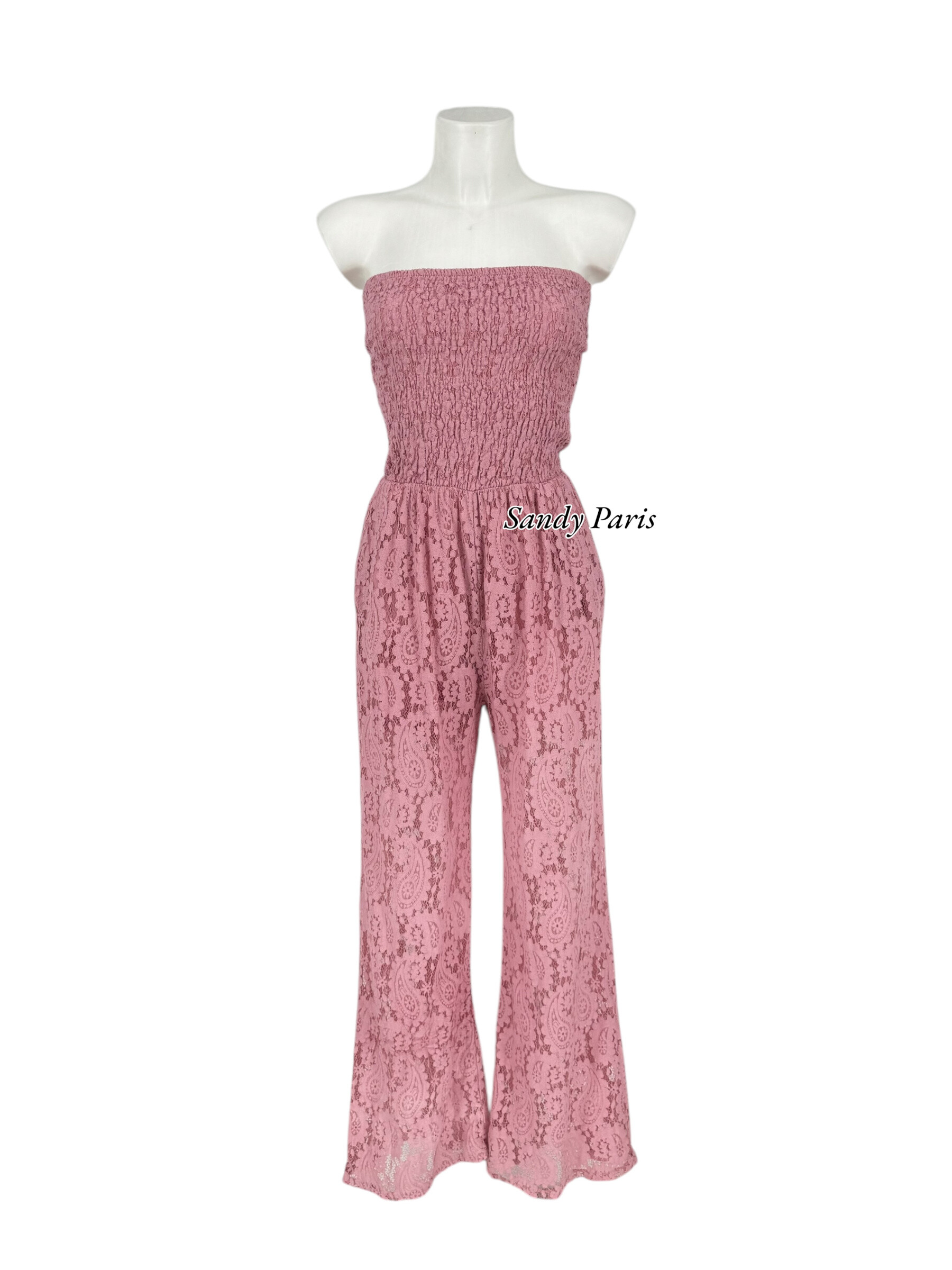 Wholesaler Sandy Paris - Lace bustier combination –Look bohemian chic
