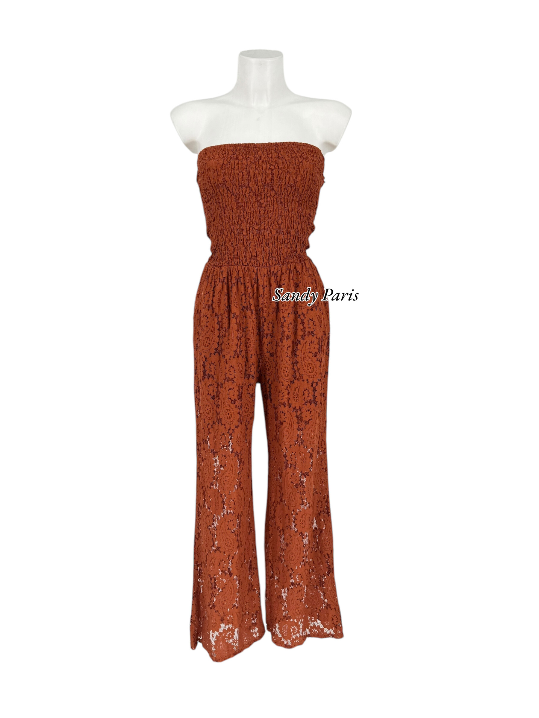Wholesaler Sandy Paris - Lace bustier combination –Look bohemian chic