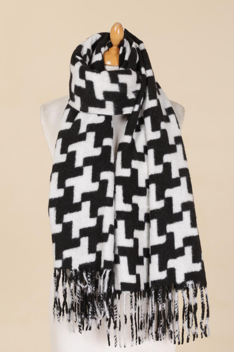Wholesaler Sandy Paris - Scarf with fringe 195*60