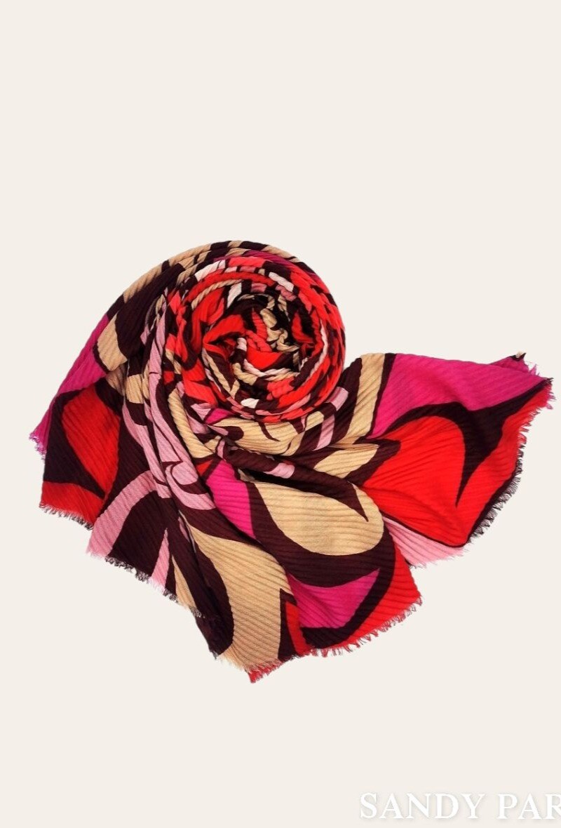 Grossiste Sandy Paris - Foulard imprime