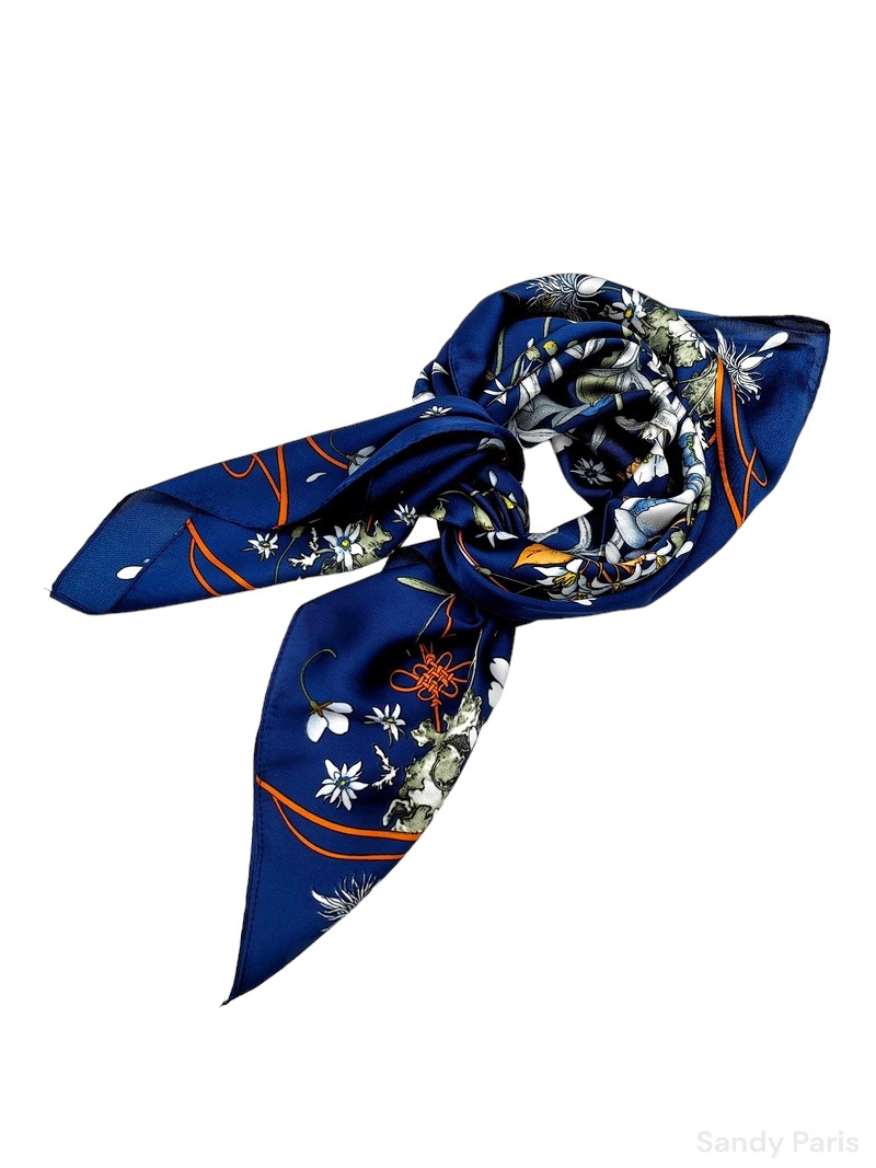 Wholesaler Sandy Paris - Small square printed scarf 70*70