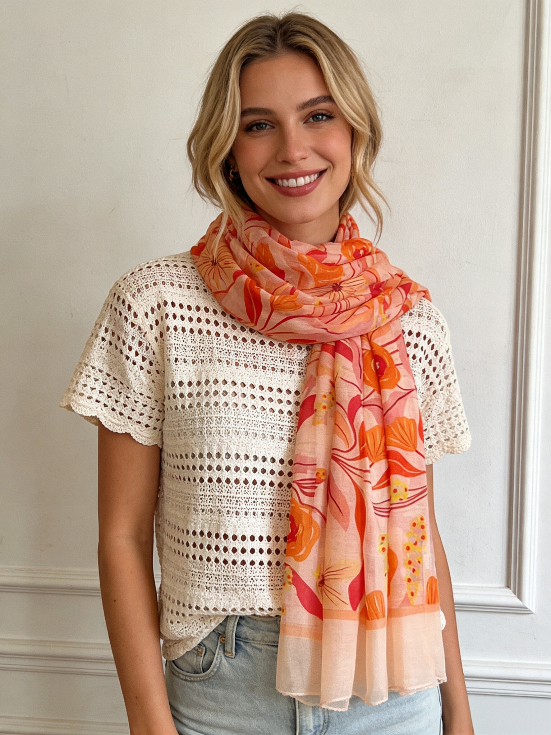 Grossista Sandy Paris - Foulard stampato