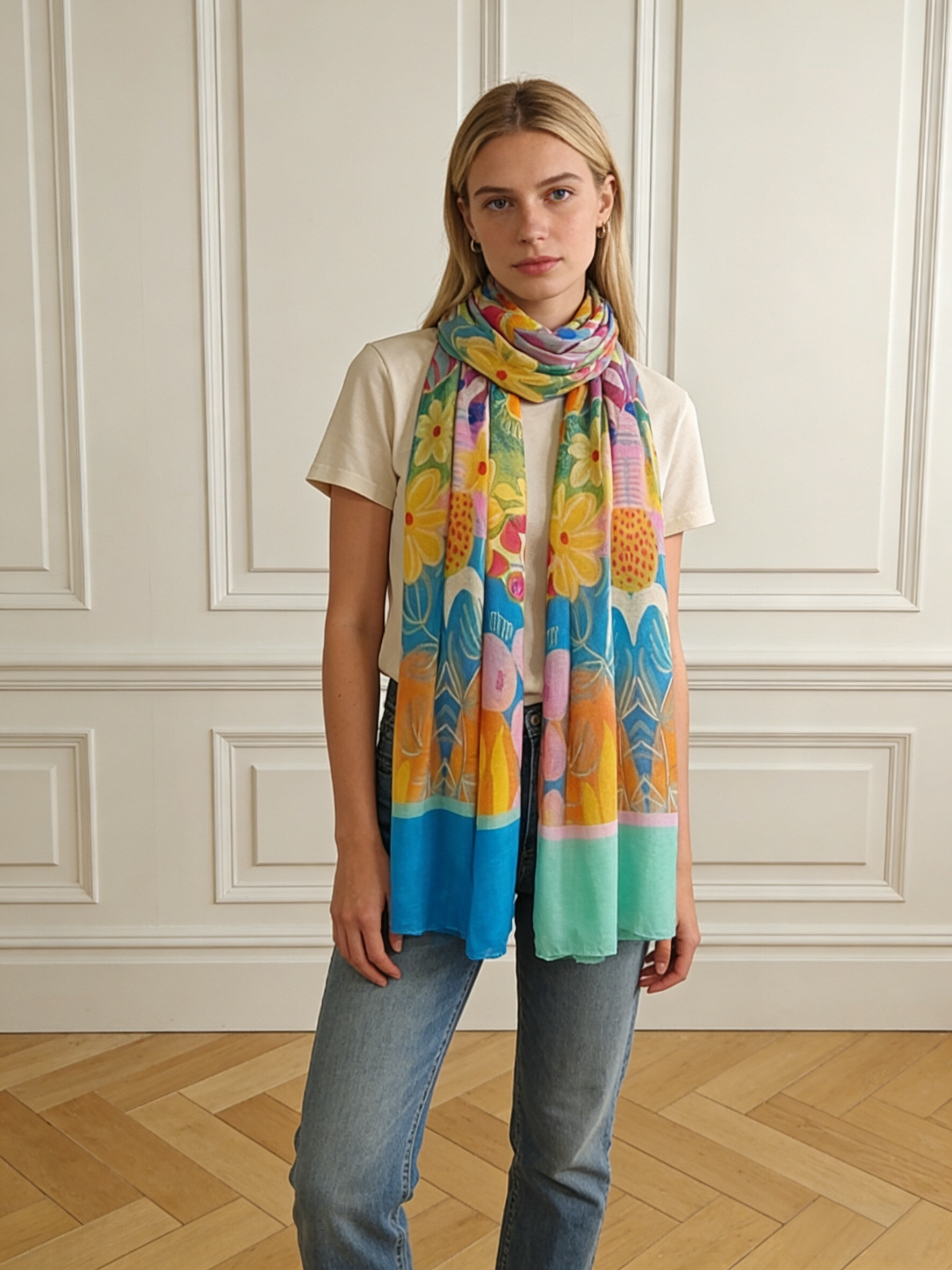 Grossista Sandy Paris - Foulard stampato