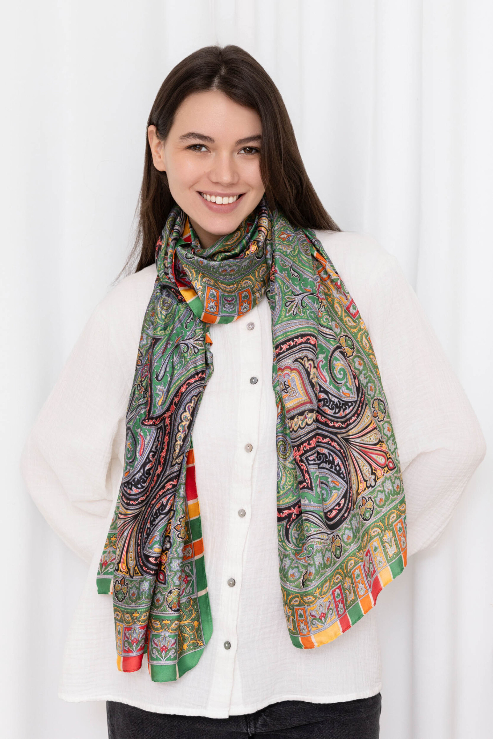 Wholesaler Sandy Paris - Small printed square