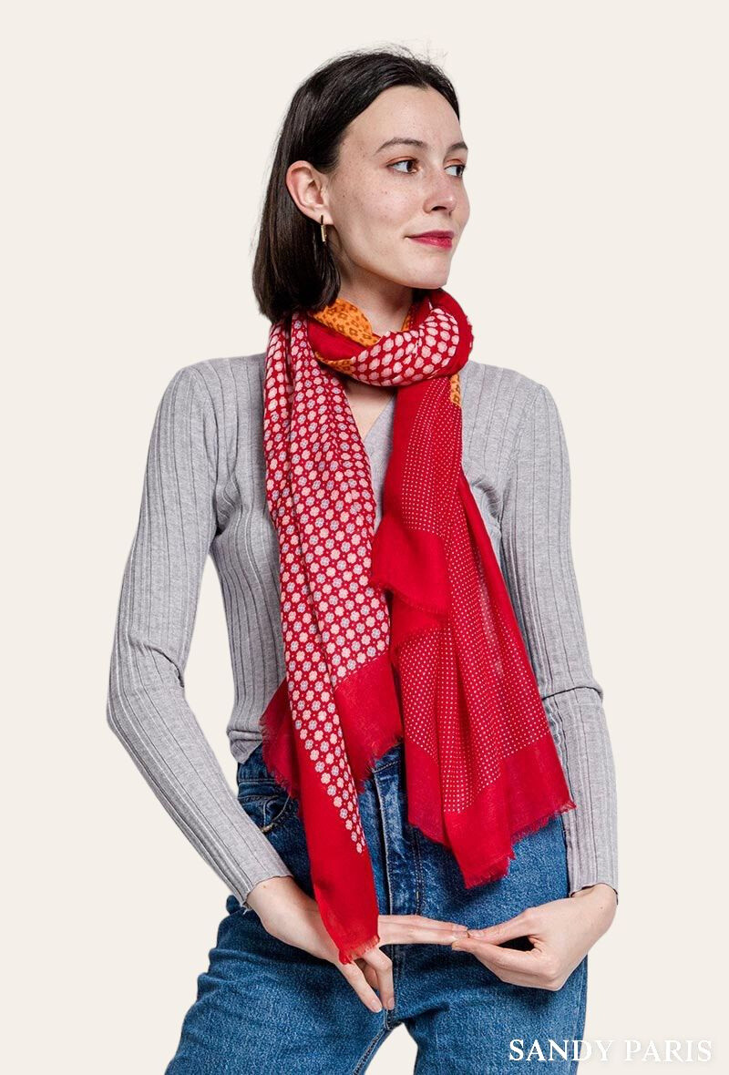 Wholesaler Sandy Paris - Printed scarf
