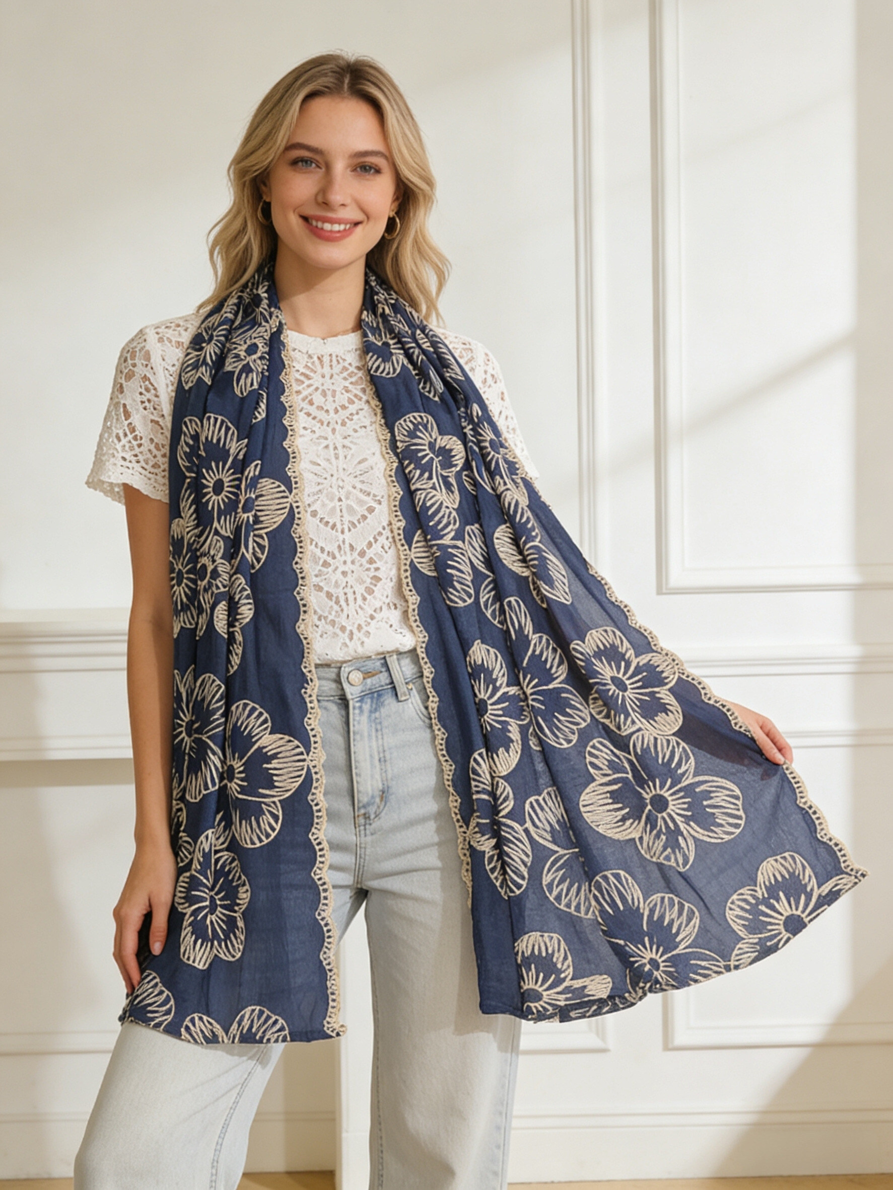Grossista Sandy Paris - Foulard stampato