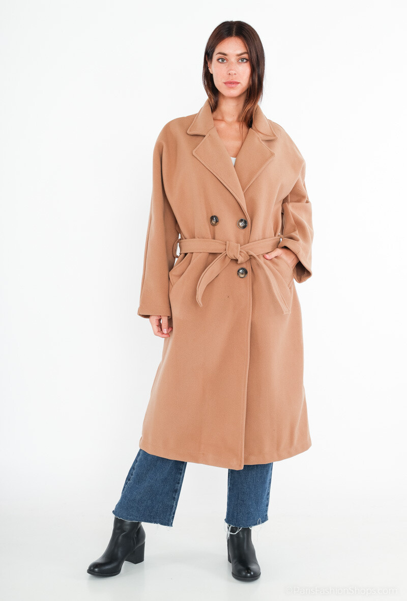 Großhändler Sandy Paris - Mittellanger Mantel