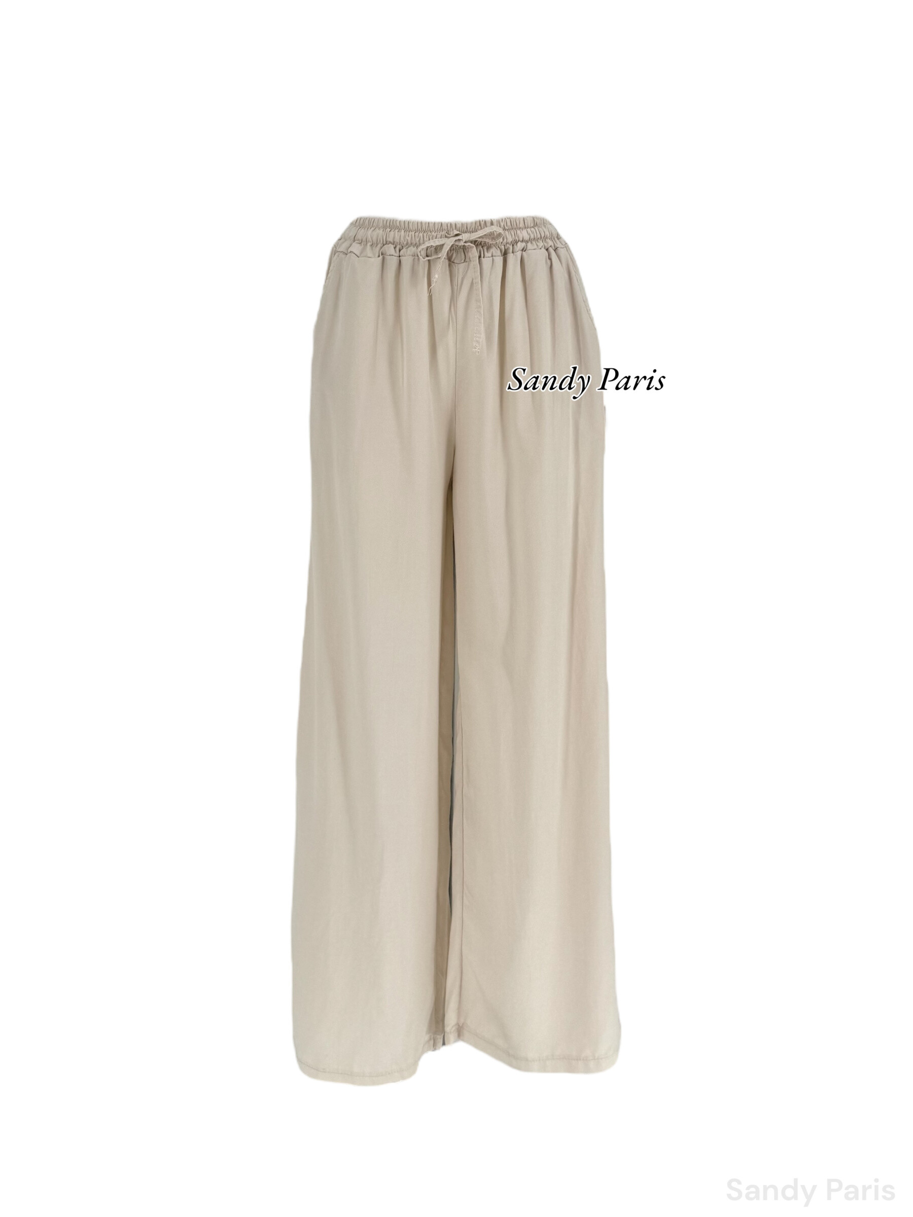 Grossiste Sandy Paris - Pantalon Large en 100% Lyocell