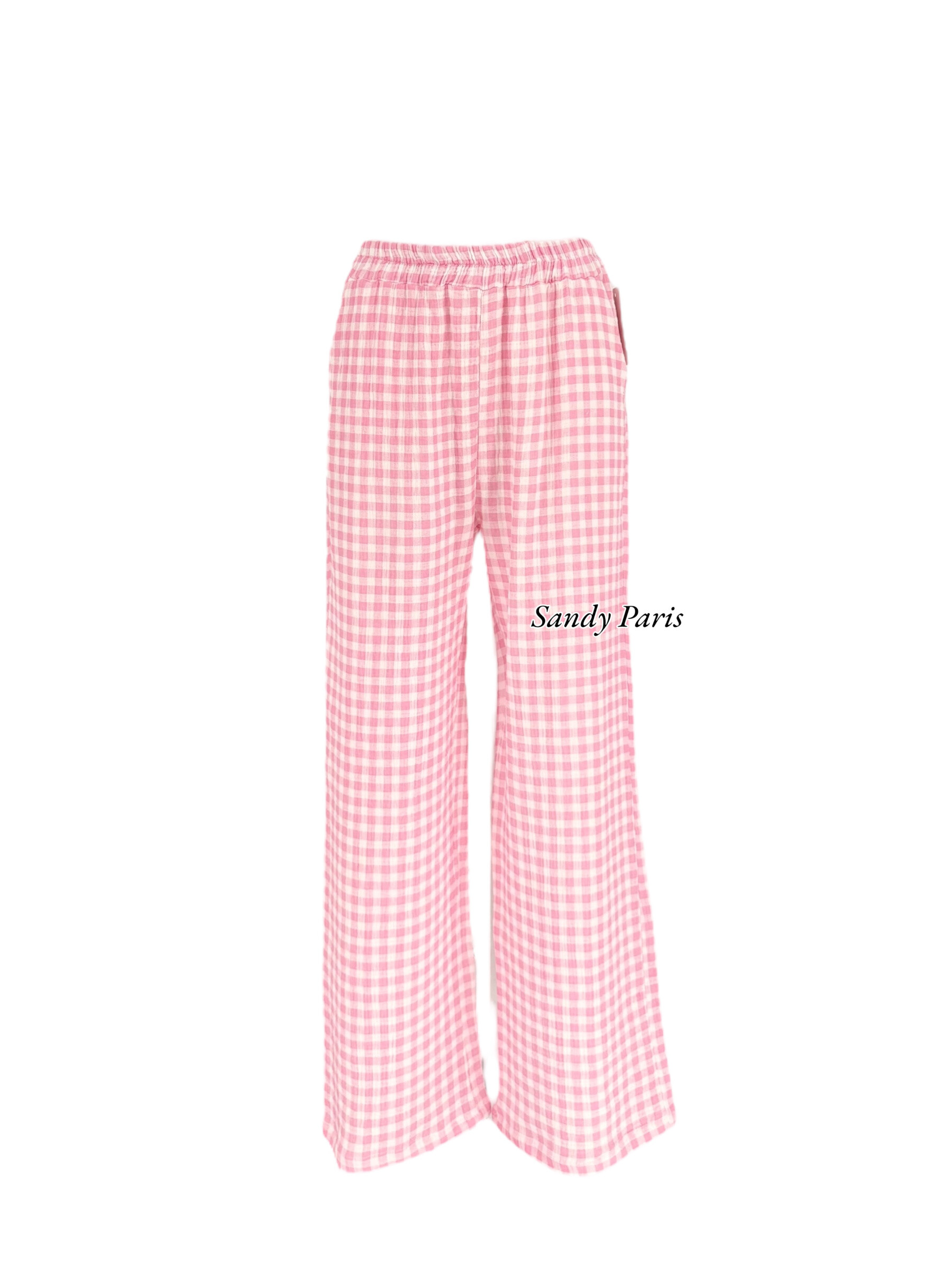 Wholesaler Sandy Paris - GAZE GAZE COTTON Large pants - Elastic size & light comfort