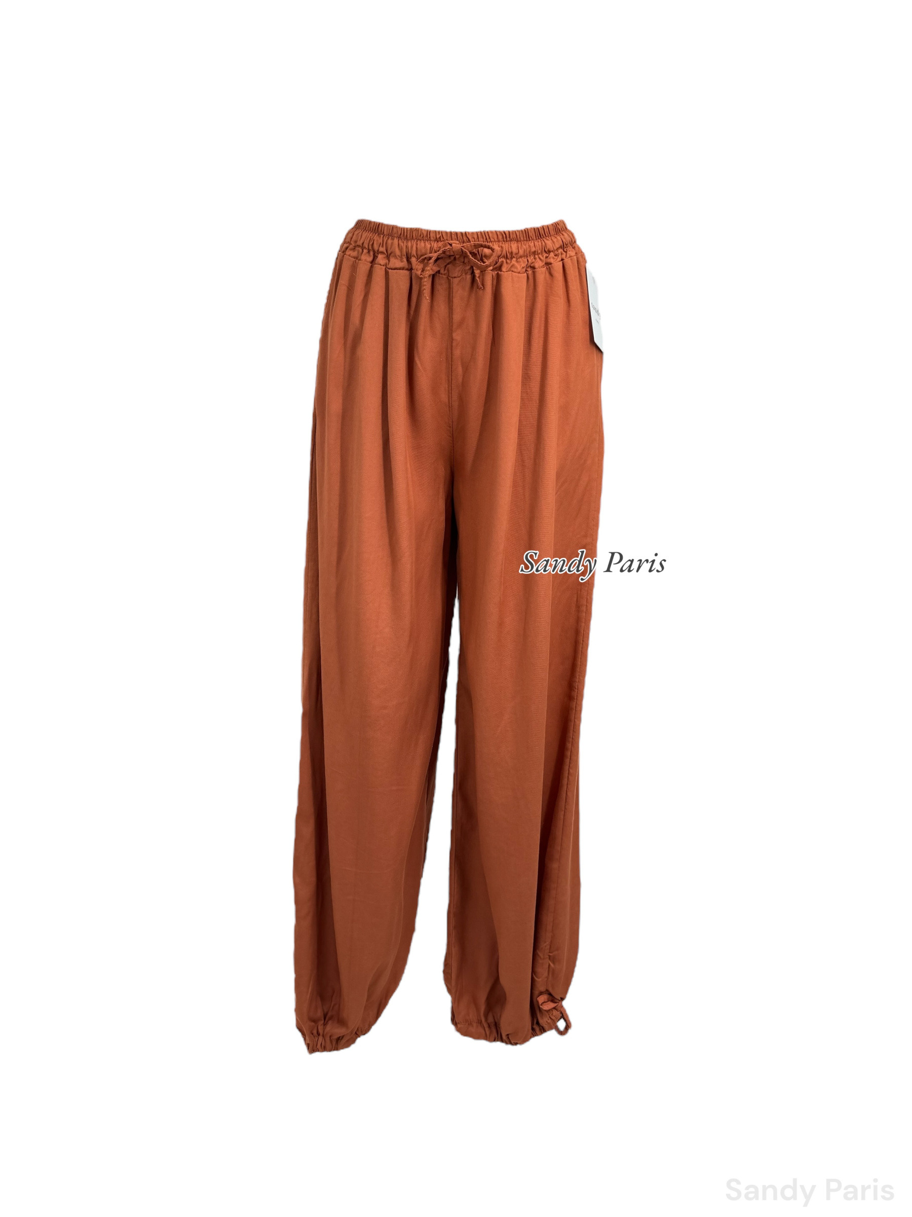 Grossista Sandy Paris - Pantaloni fluidi in 100% lyocell