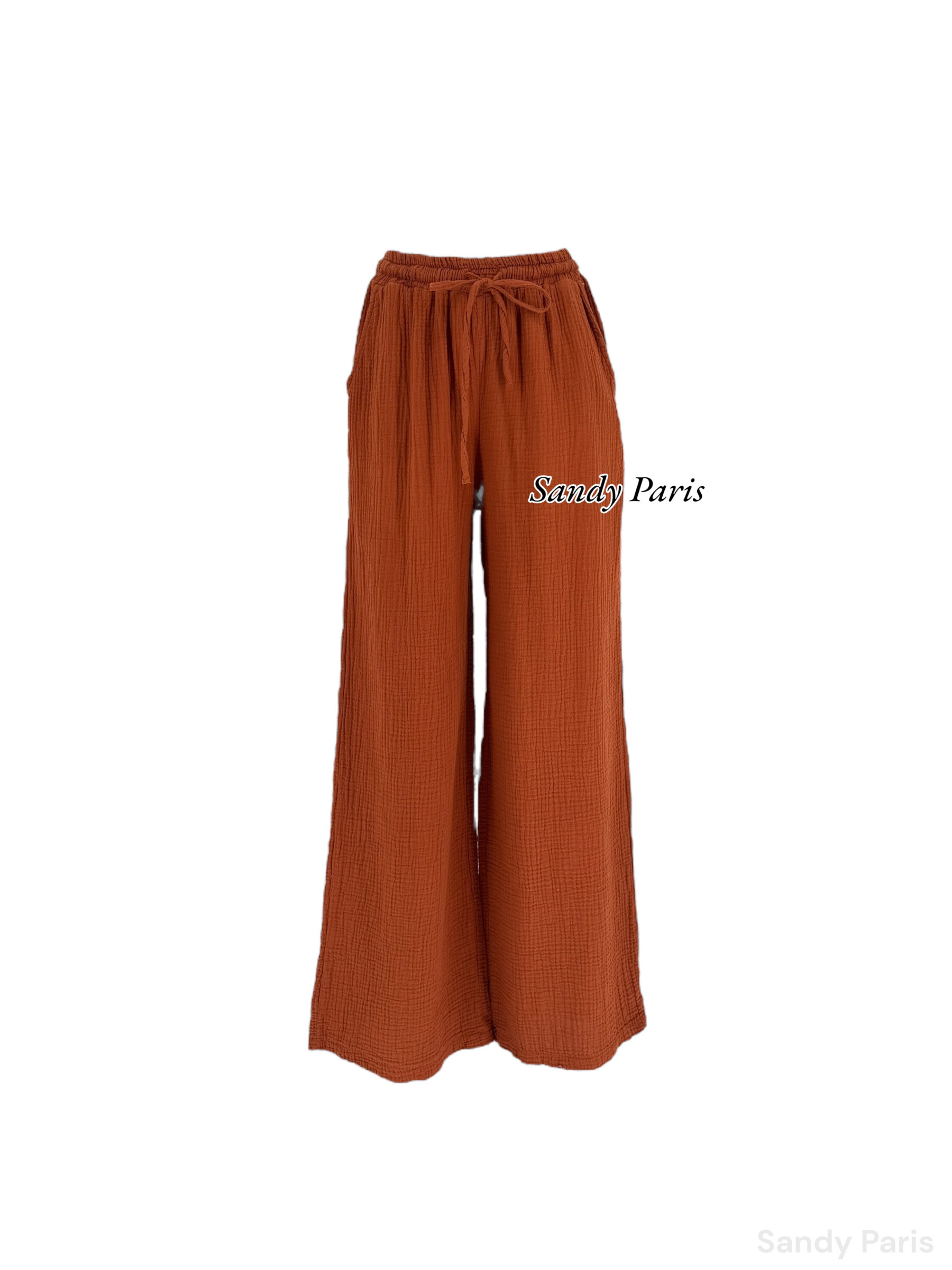 Grossista Sandy Paris - ? Grandi pantaloni di cotone a gas ?