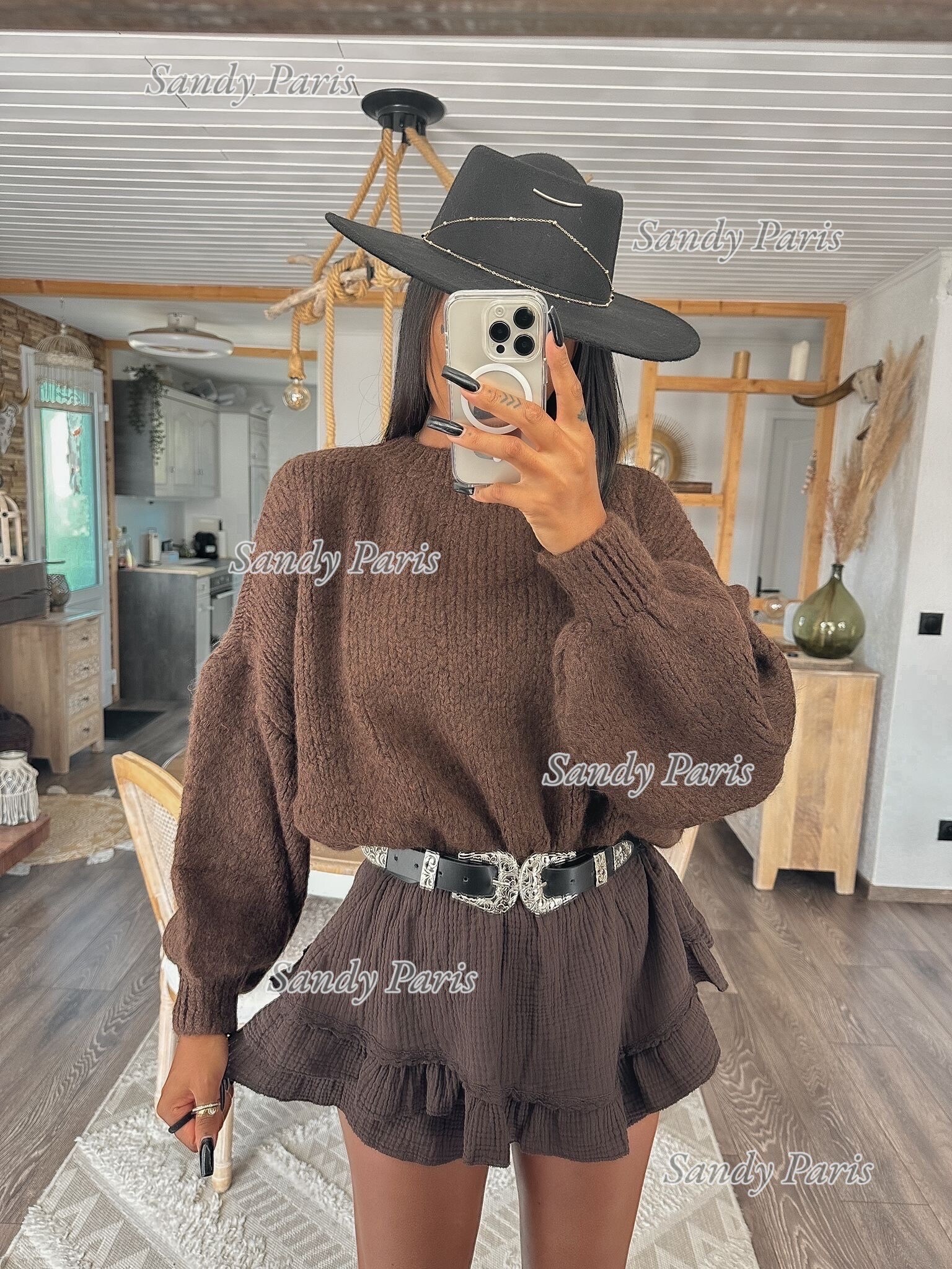 Mayorista Sandy Paris - Jersey oversize de lana y mohair – Sandy Paris