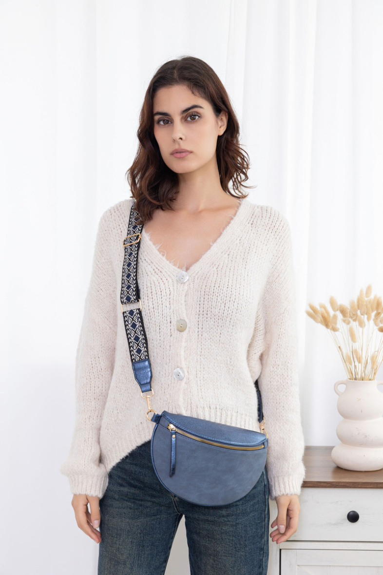 Wholesaler Sandy Paris - Braided fanny pack beach bag