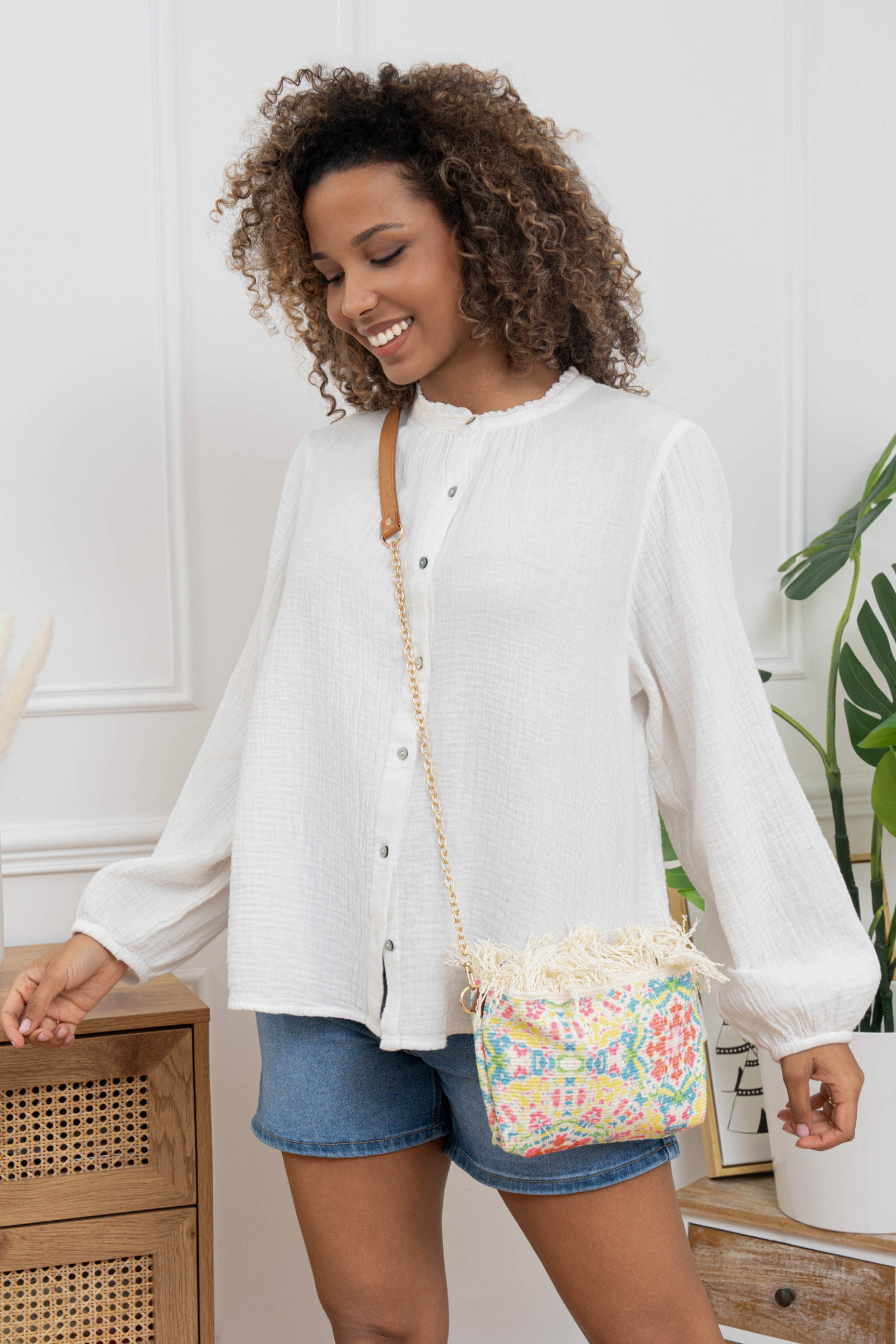 Mayorista Sandy Paris - Bolsa de lugar trenzada