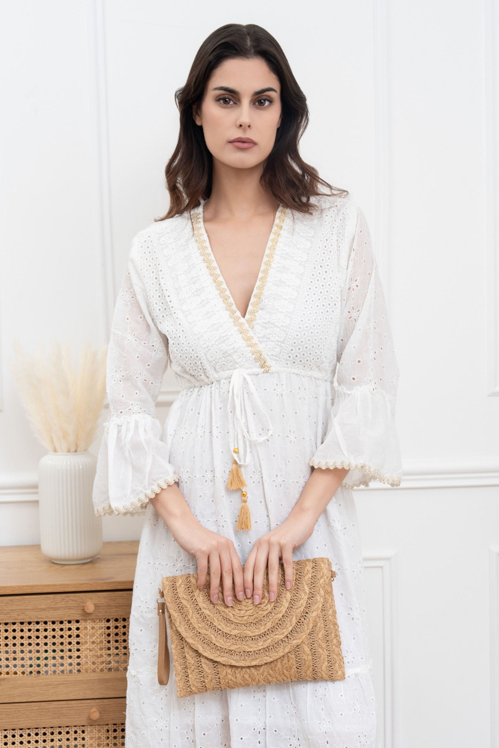 Mayorista Sandy Paris - Bolsa de lugar trenzada