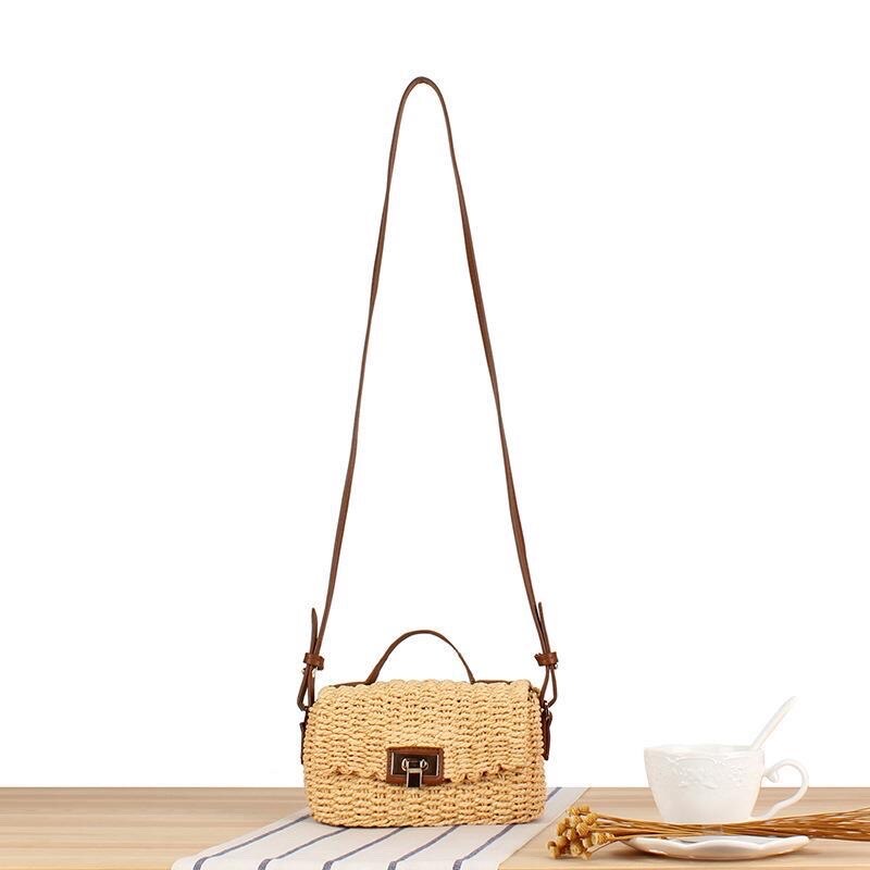 Grossista Sandy Paris - Borsa a tracolla intrecciata