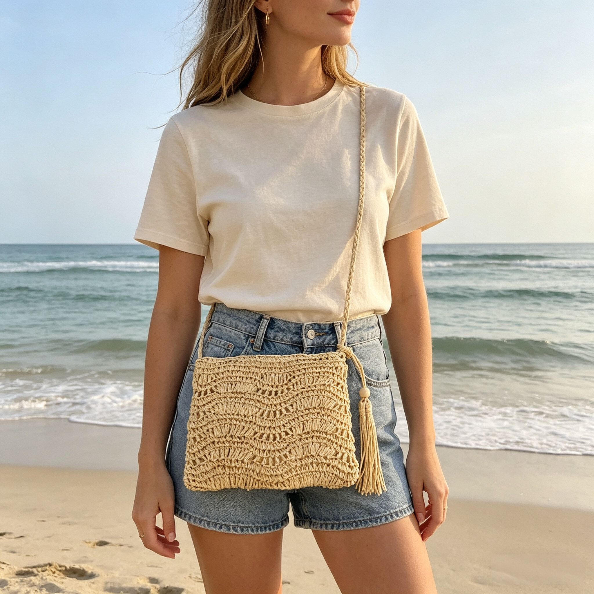 Mayorista Sandy Paris - Bolsa de lugar trenzada