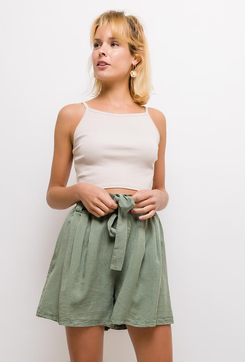 Grossista Sandy Paris - Shorts Lyocell - Eleganza naturale e comfort assoluto