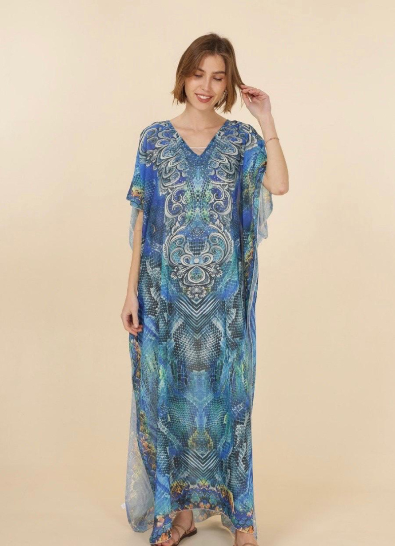 Wholesaler Sandy Paris - Light dress printed with rhinestones