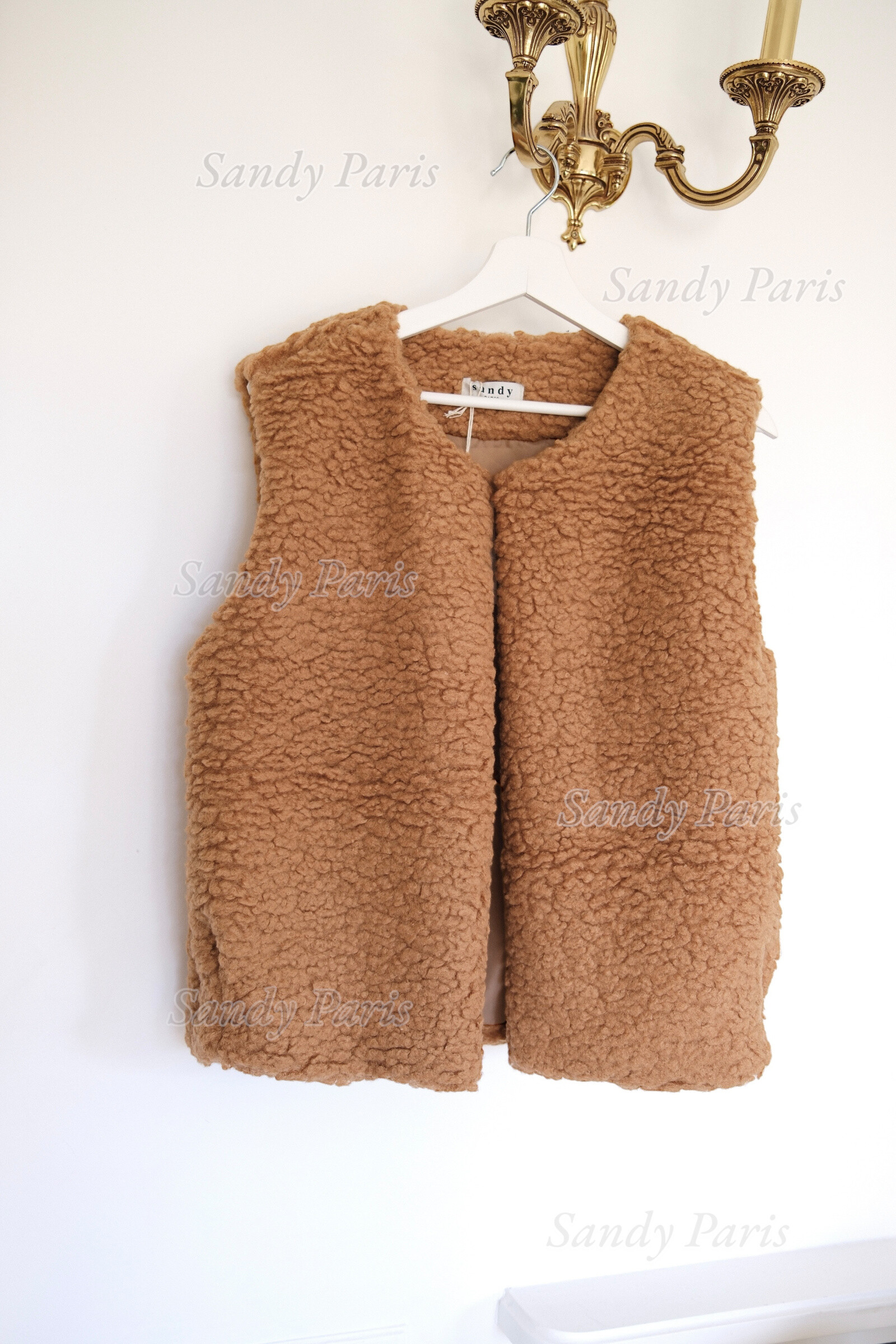 Grossista Sandy Paris - Gilet in Sherpa – Sandy Paris