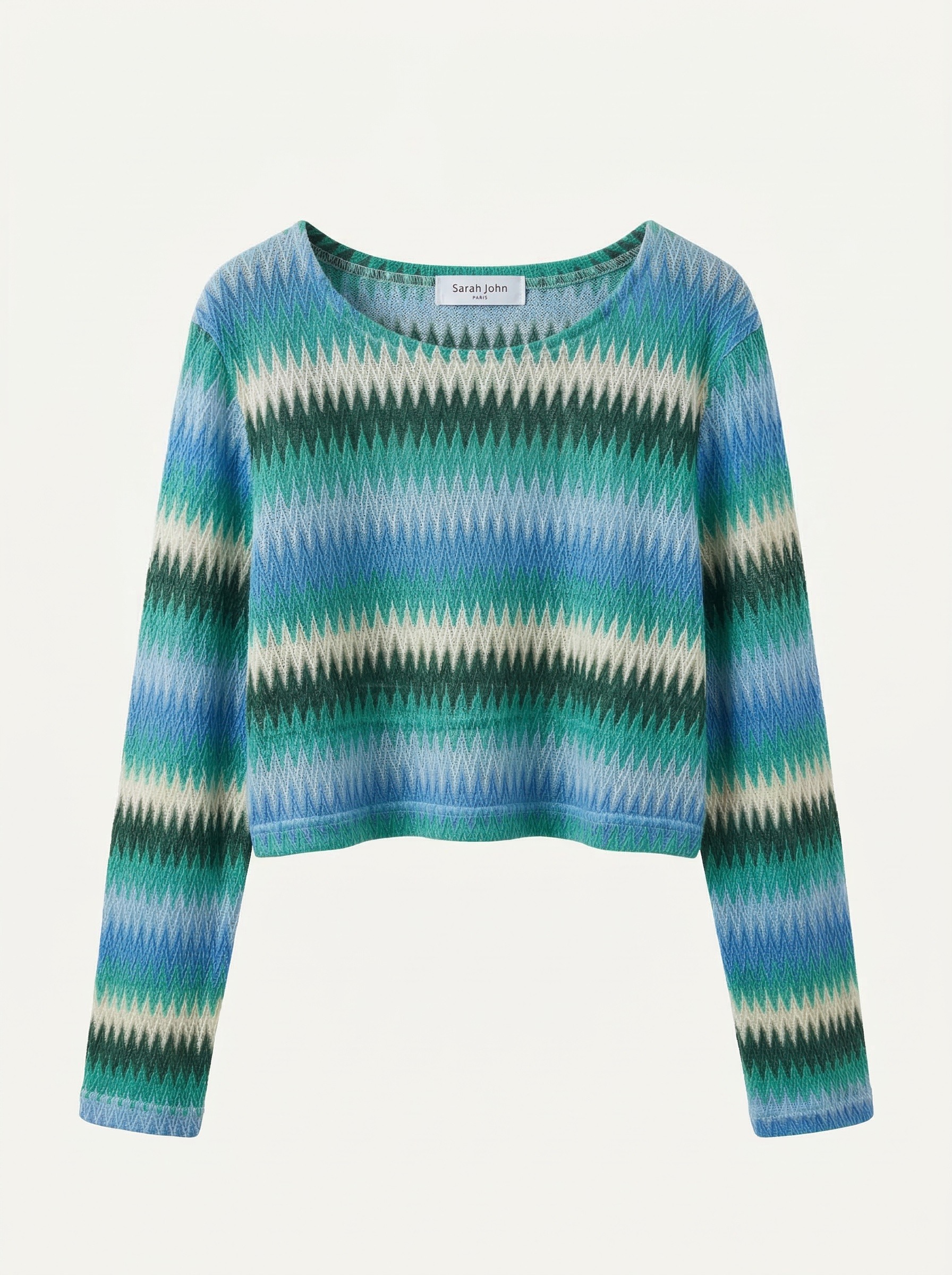 Grossiste Sarah John - Blouse manche longue en crochet